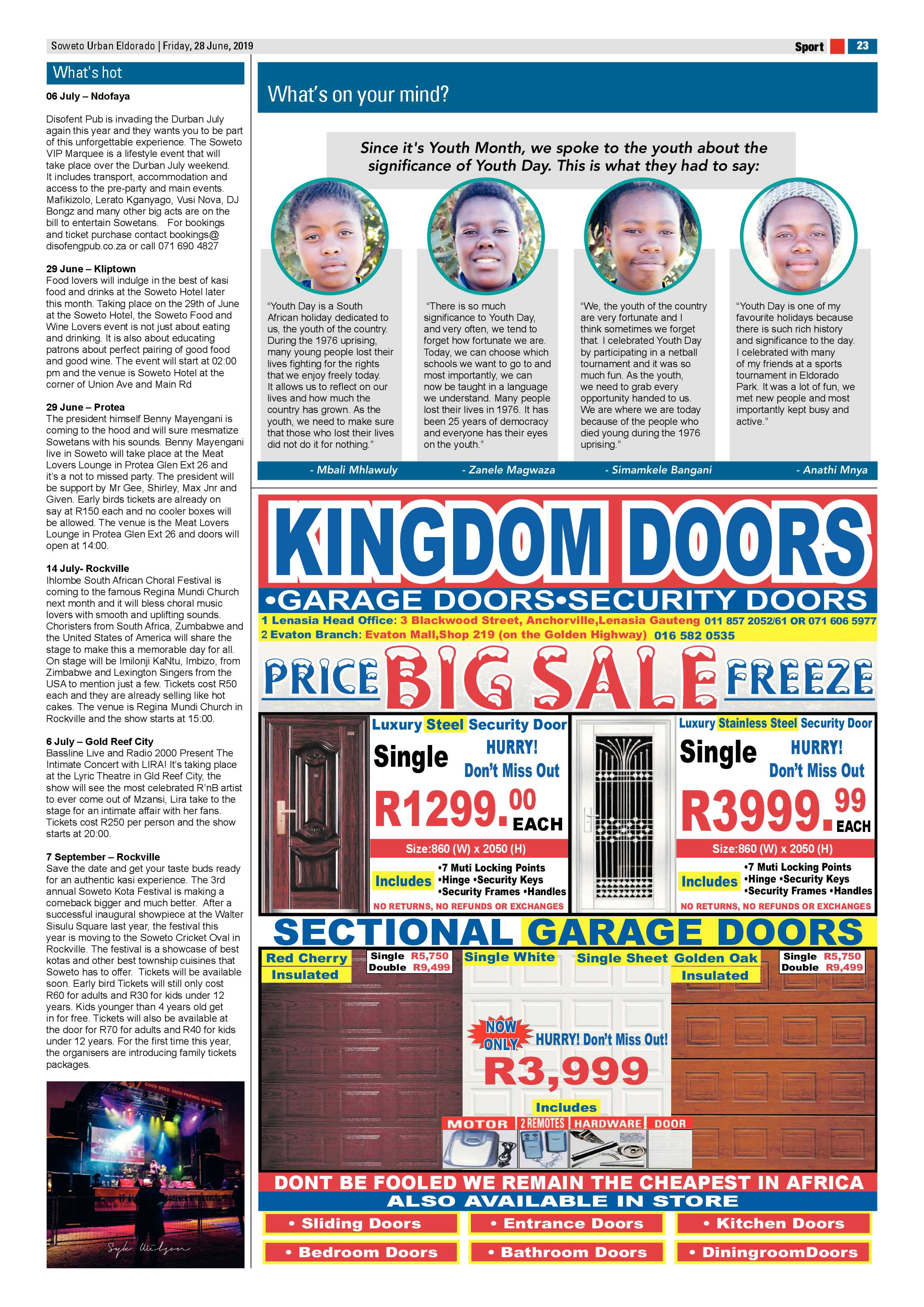 Eldorado News – June 28, 2019 page 23