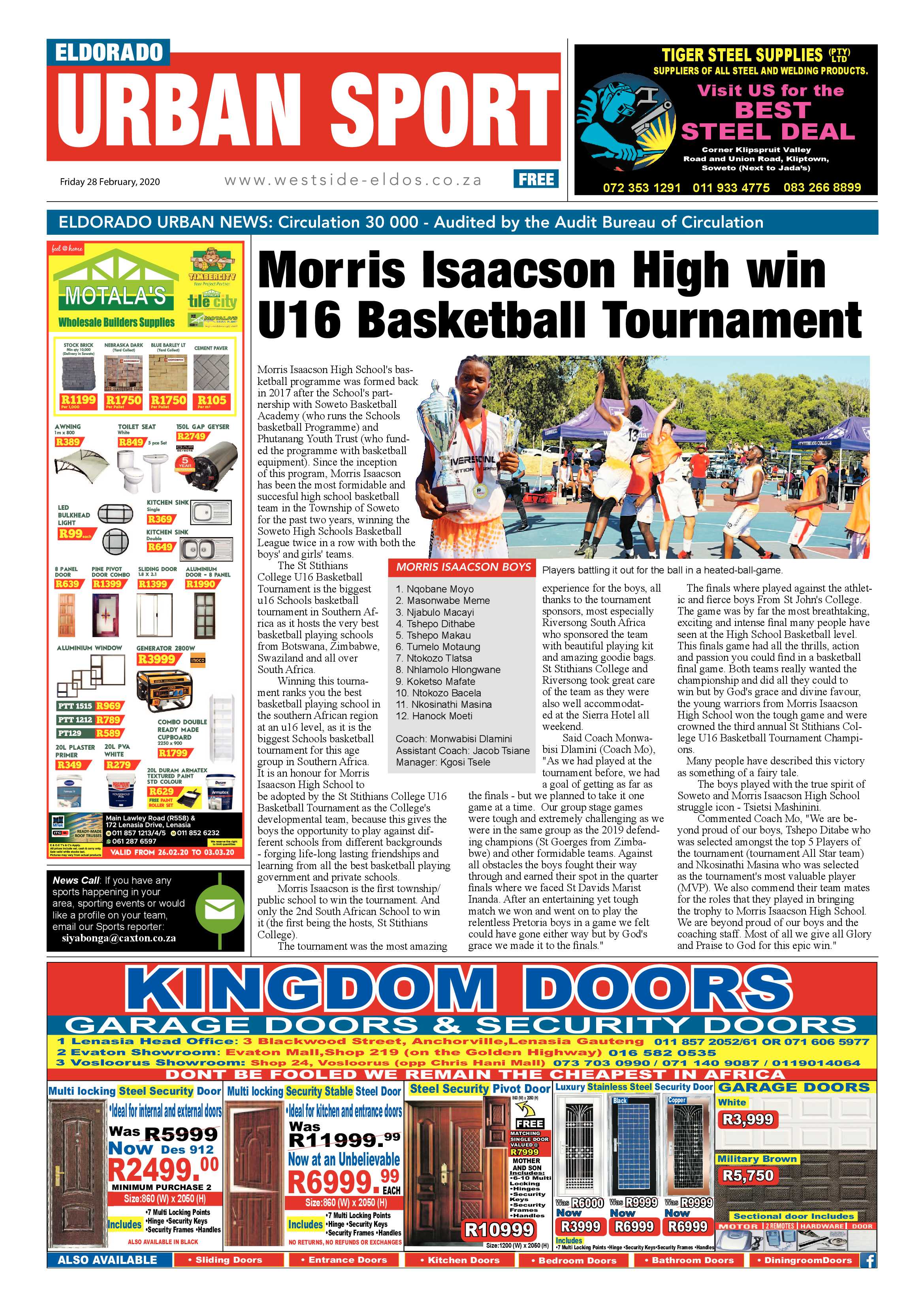Eldos Feb 28 , 2020 page 16