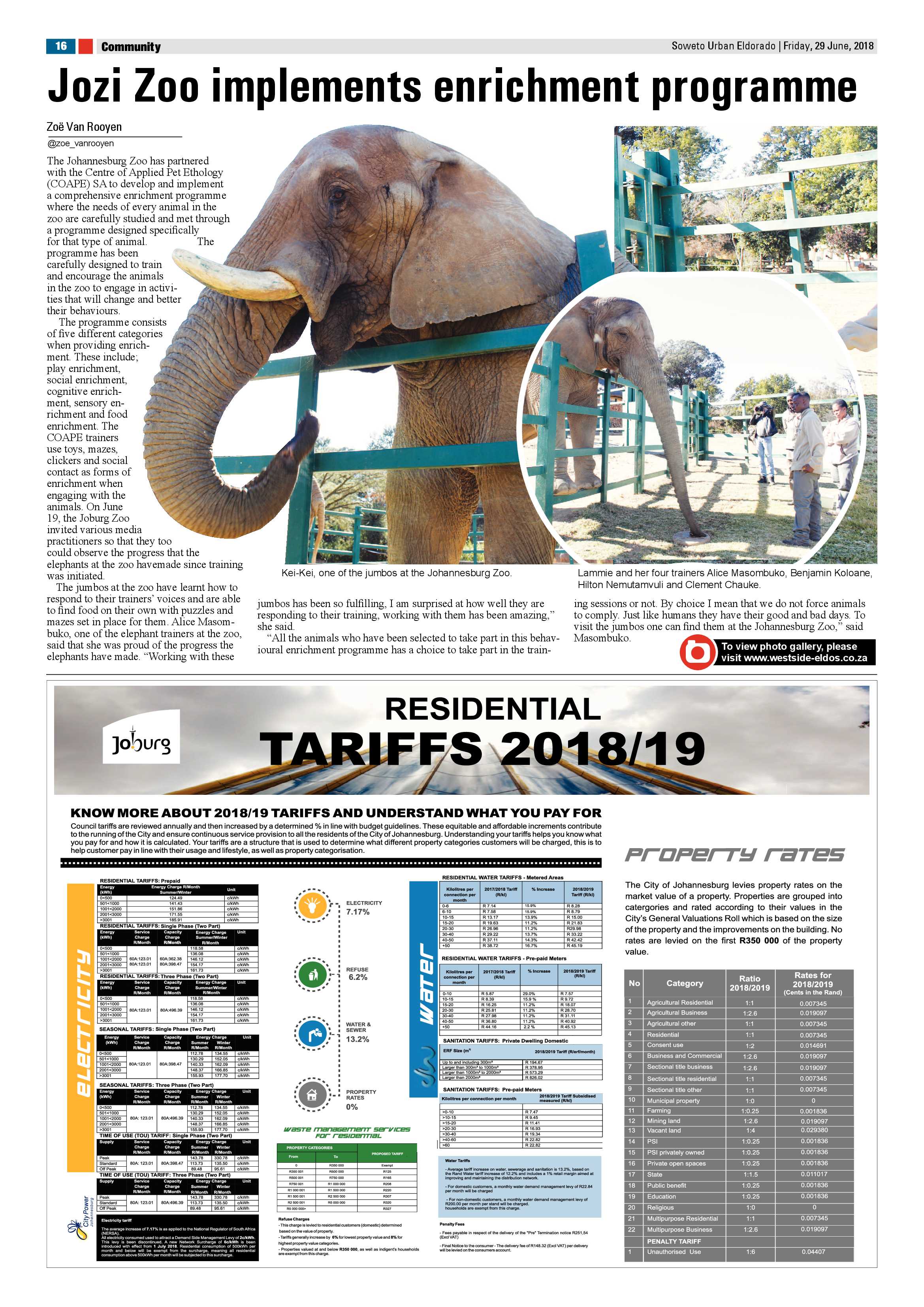 Westside – June 29, 2018 issue page 16