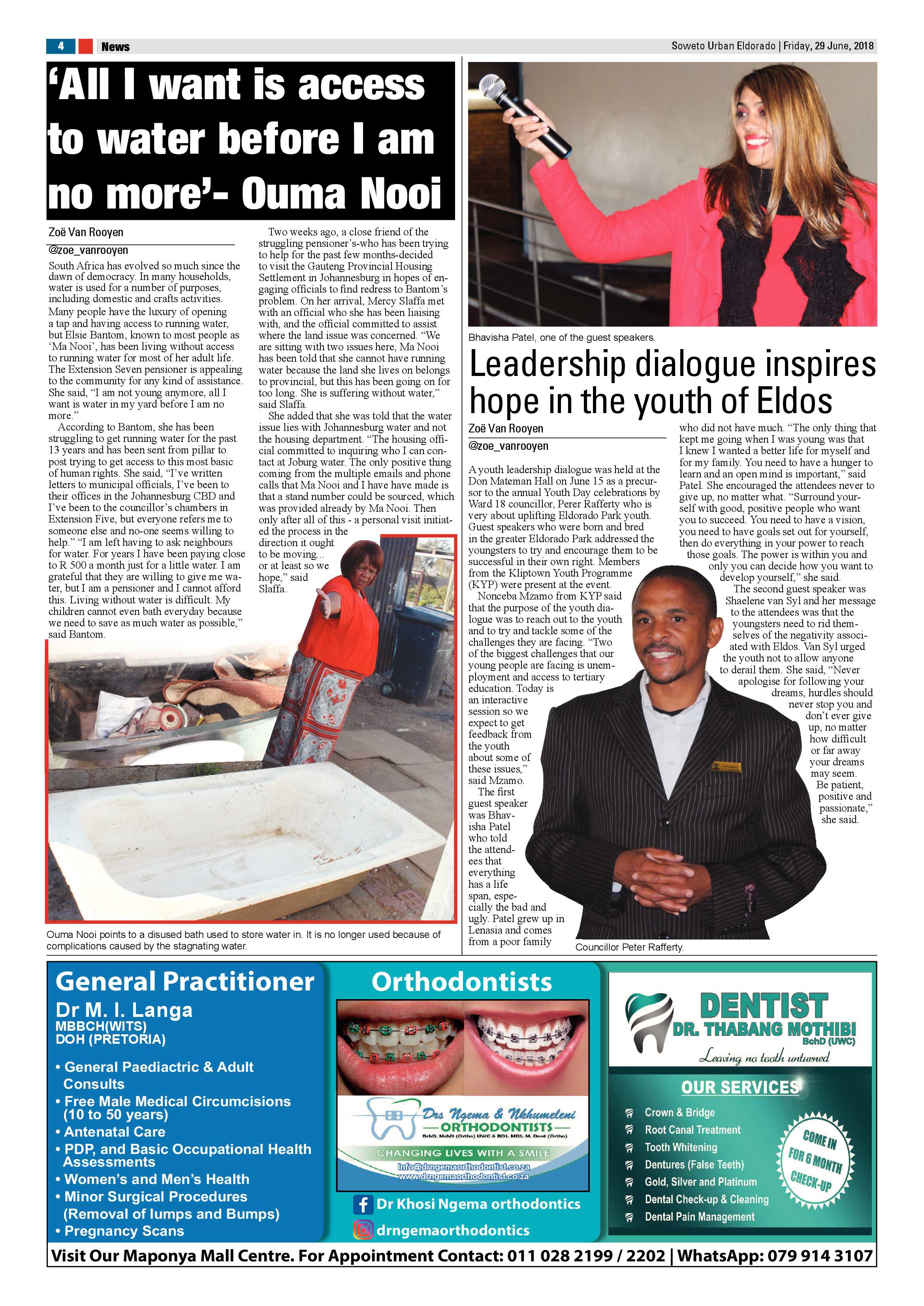 Westside – June 29, 2018 issue page 4