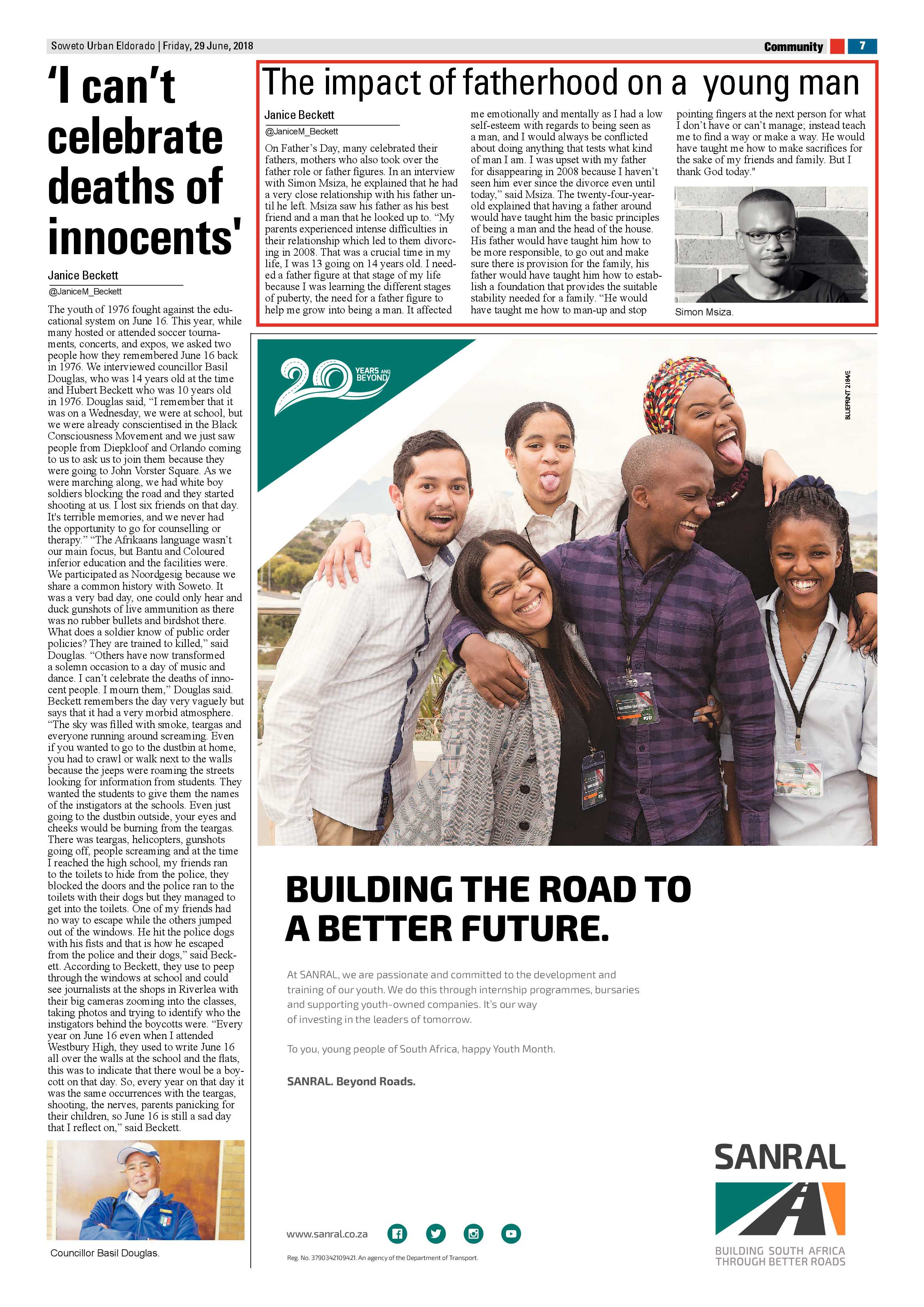 Westside – June 29, 2018 issue page 7
