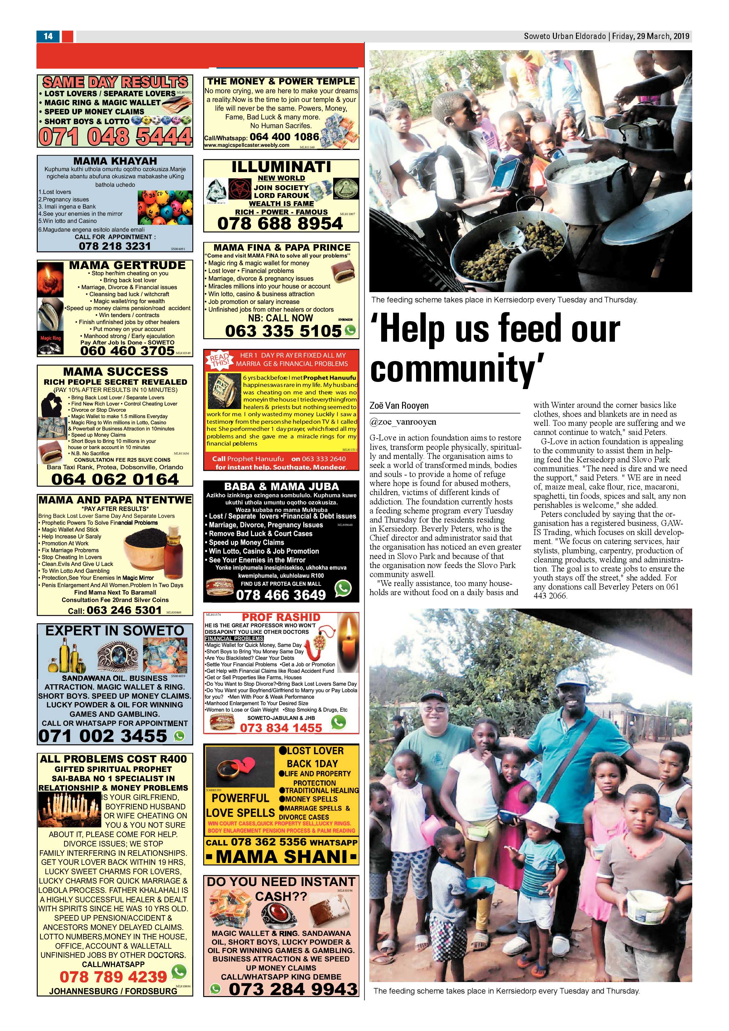 Eldorado News – March 29 , 2019 page 14