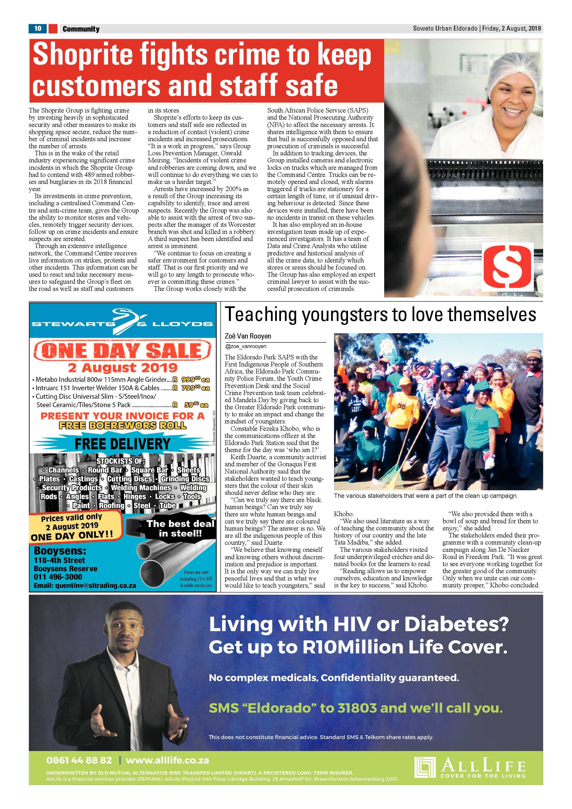 Eldorado News – August 2, 2019 page 10
