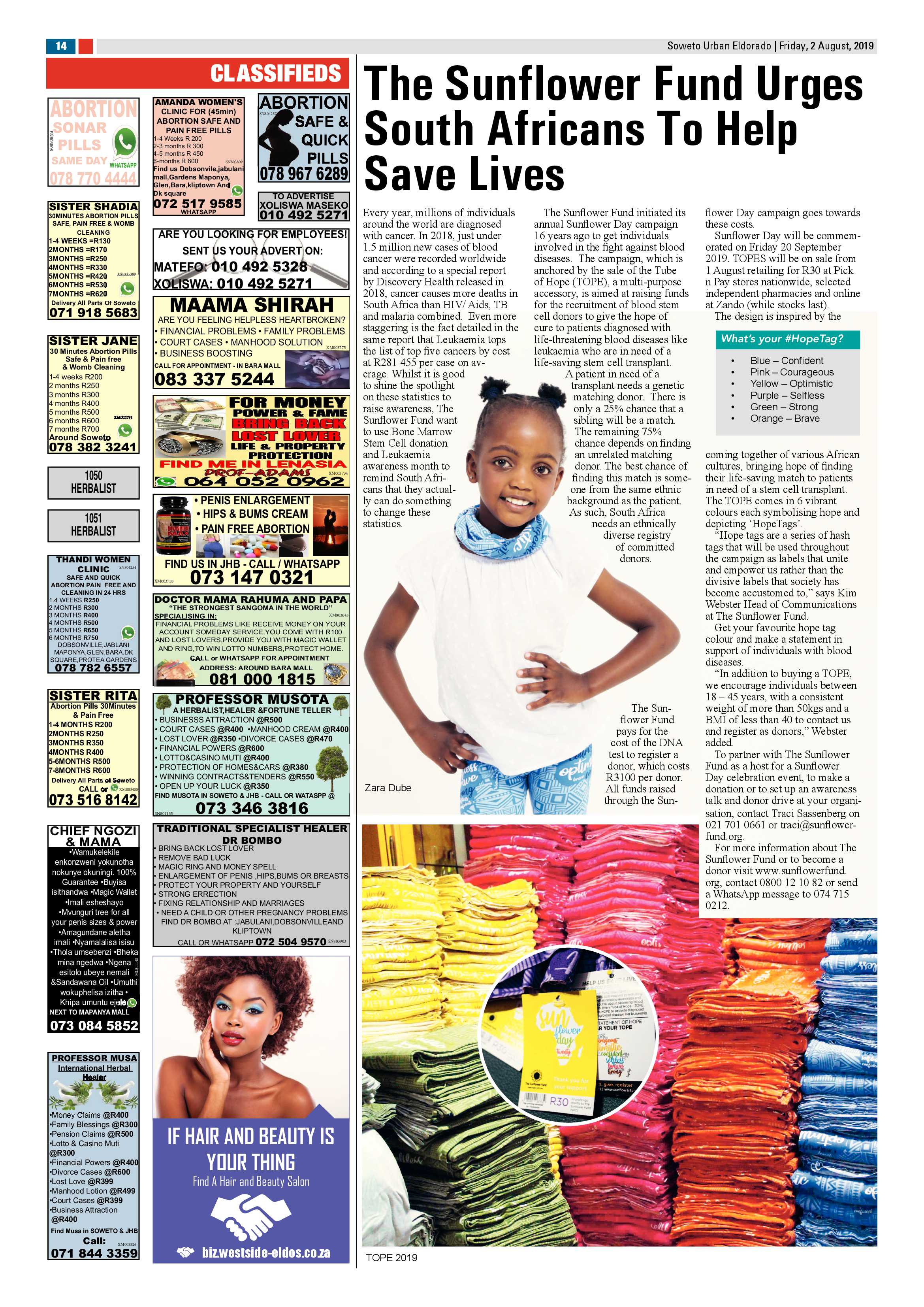 Eldorado News – August 2, 2019 page 14
