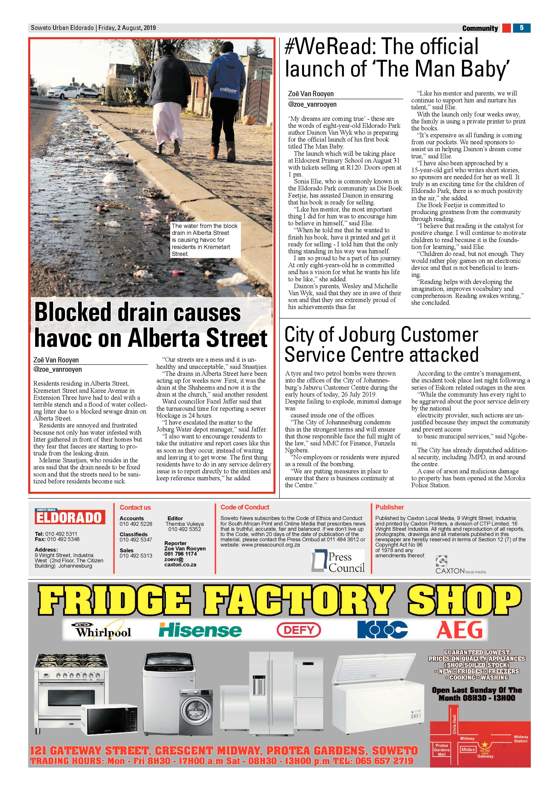 Eldorado News – August 2, 2019 page 5
