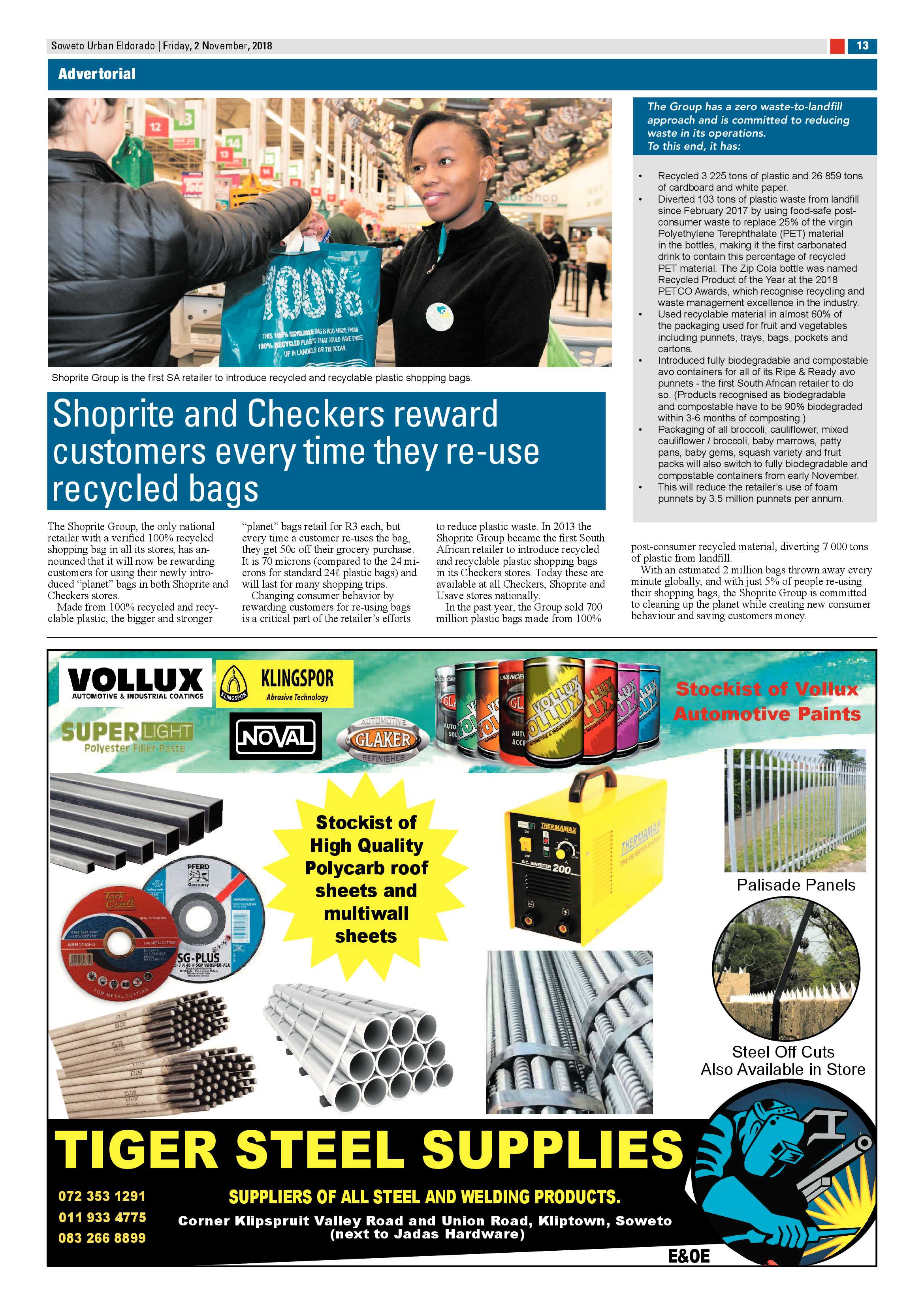 Eldorado Park – November 2, 2018 issue page 13