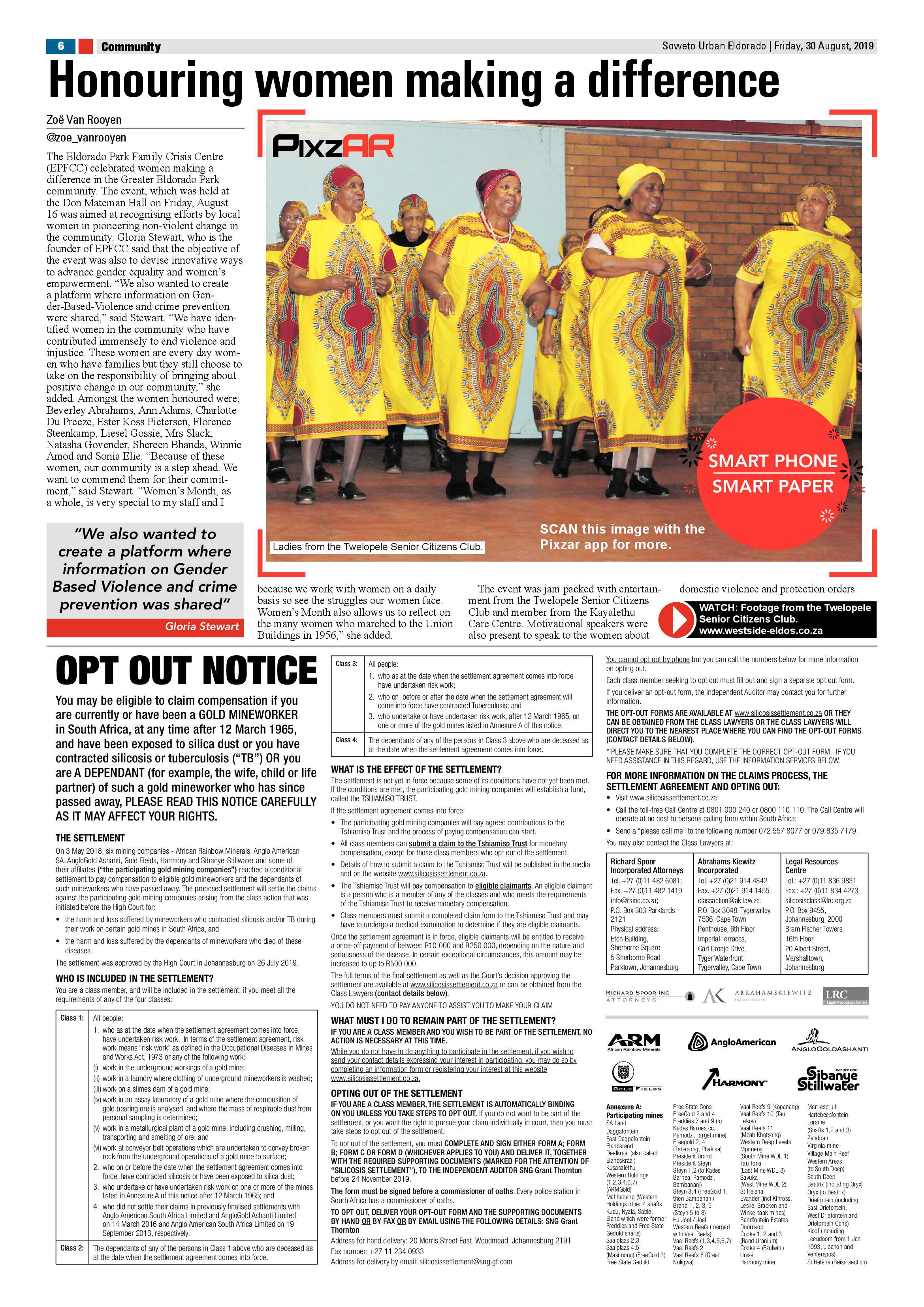 Eldorado News – August 30, 2019 page 4