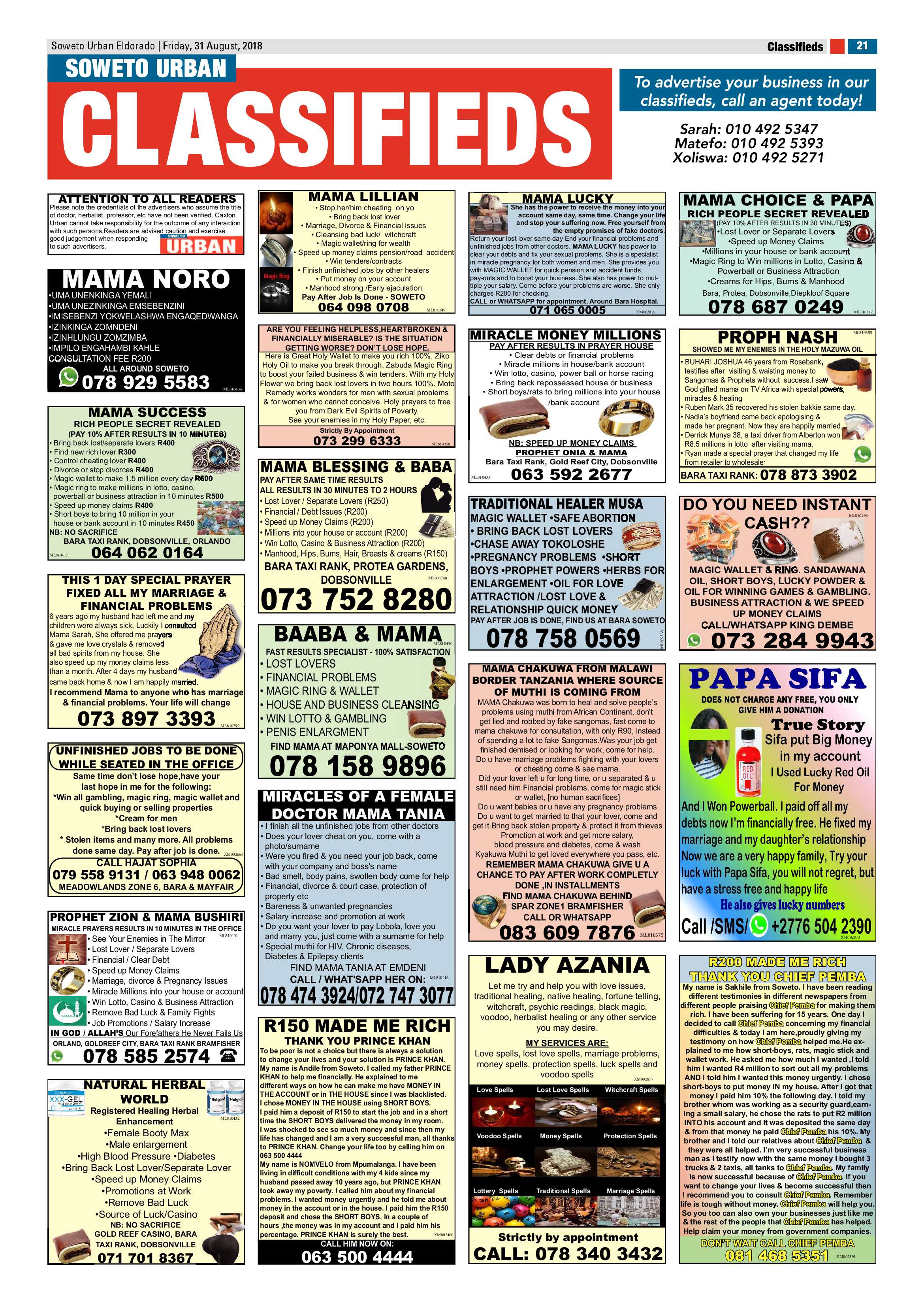 Eldorado Park – August 31, 2018 issue page 21