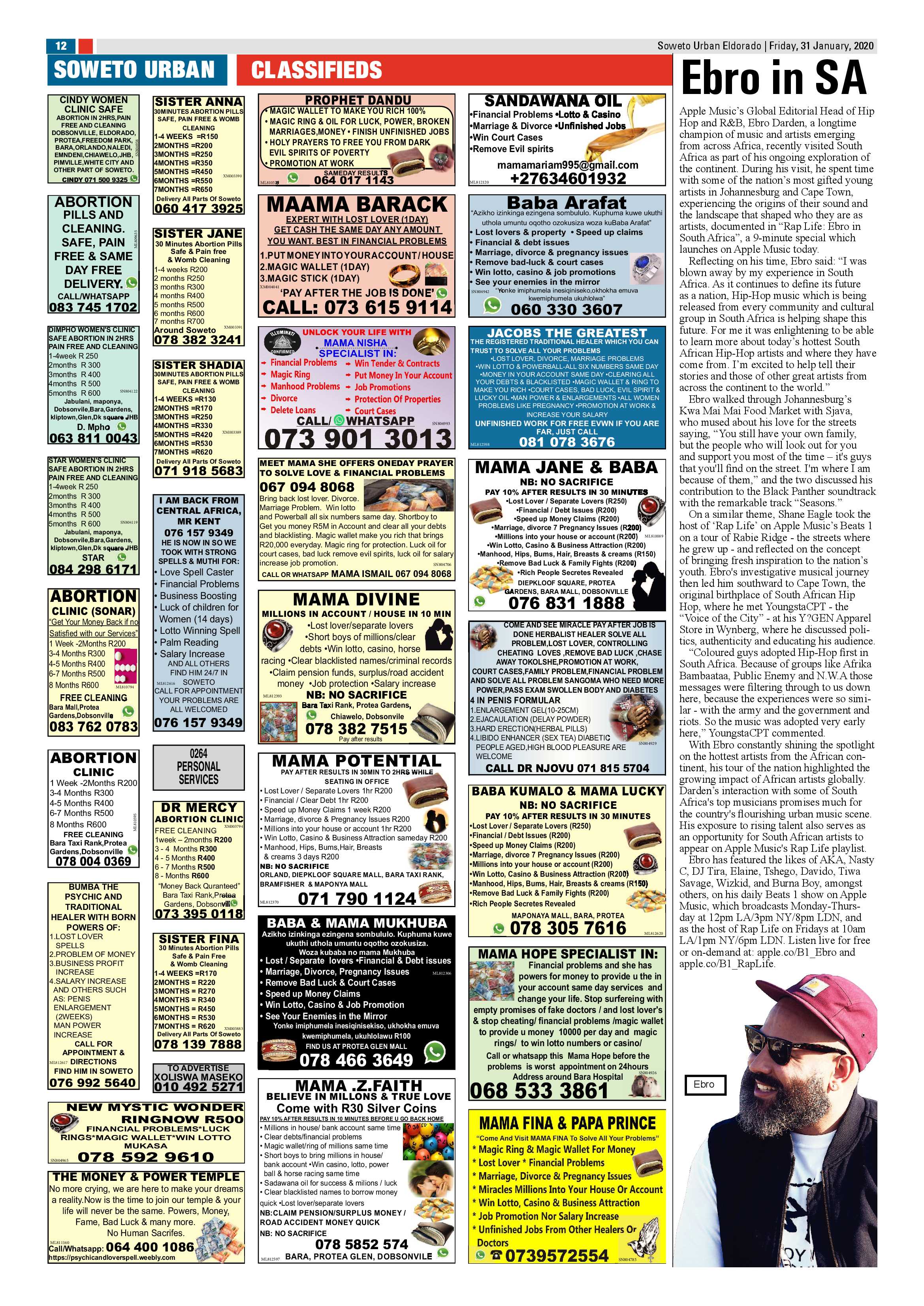 Eldos News – January 31, 2020 page 12