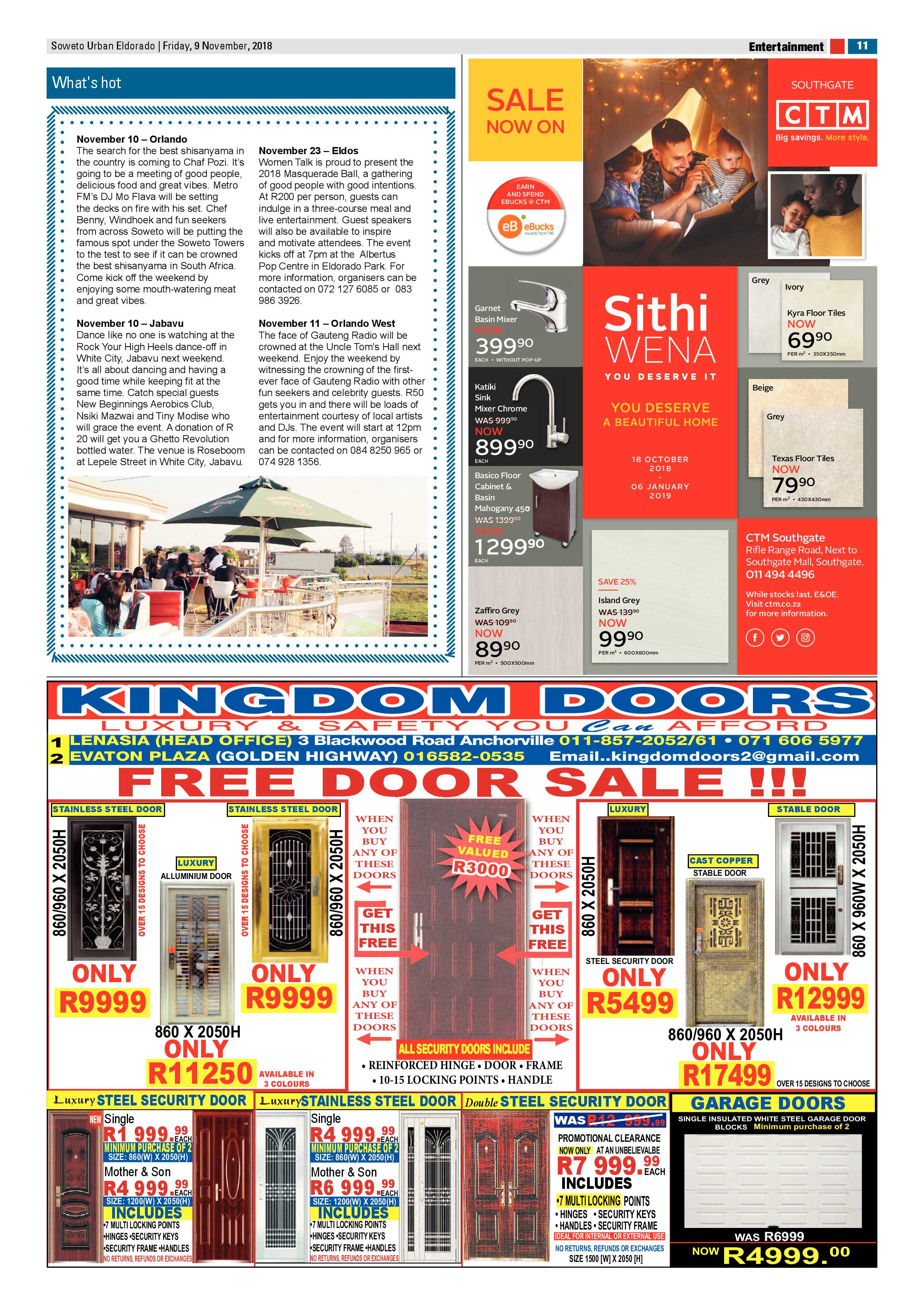 Eldorado Park – November 9, 2018 issue page 11