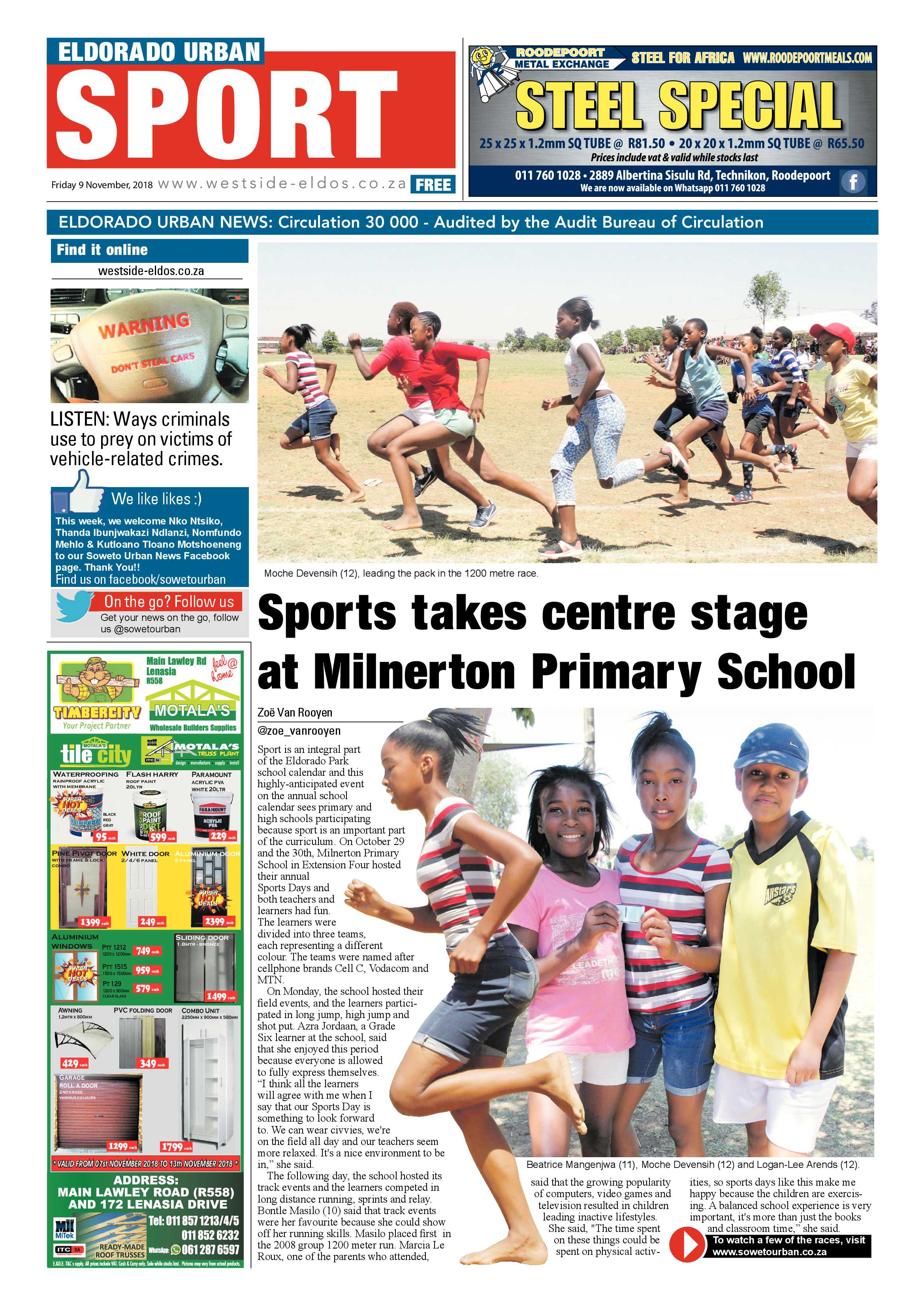 Eldorado Park – November 9, 2018 issue page 12
