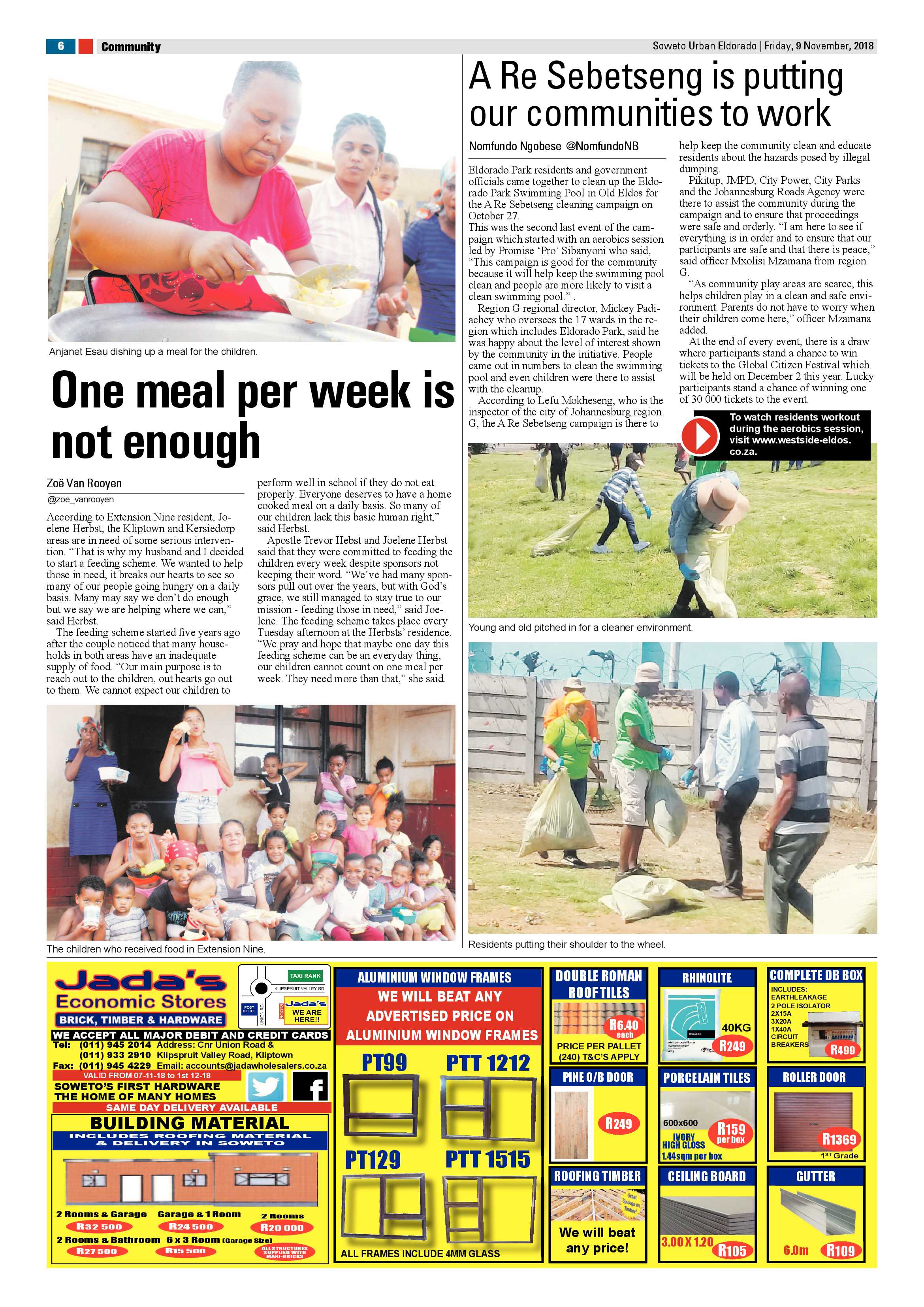 Eldorado Park – November 9, 2018 issue page 6