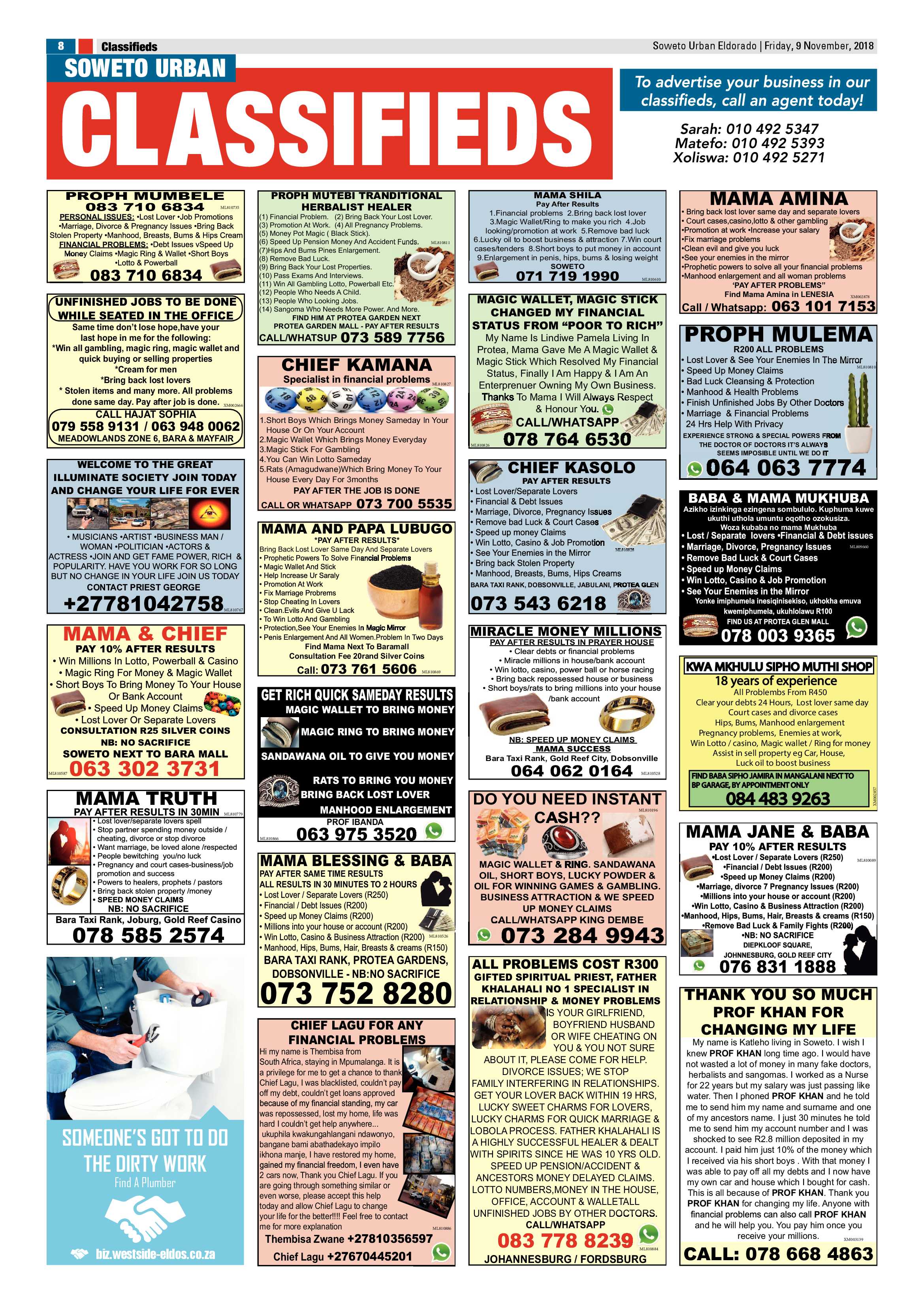 Eldorado Park – November 9, 2018 issue page 8