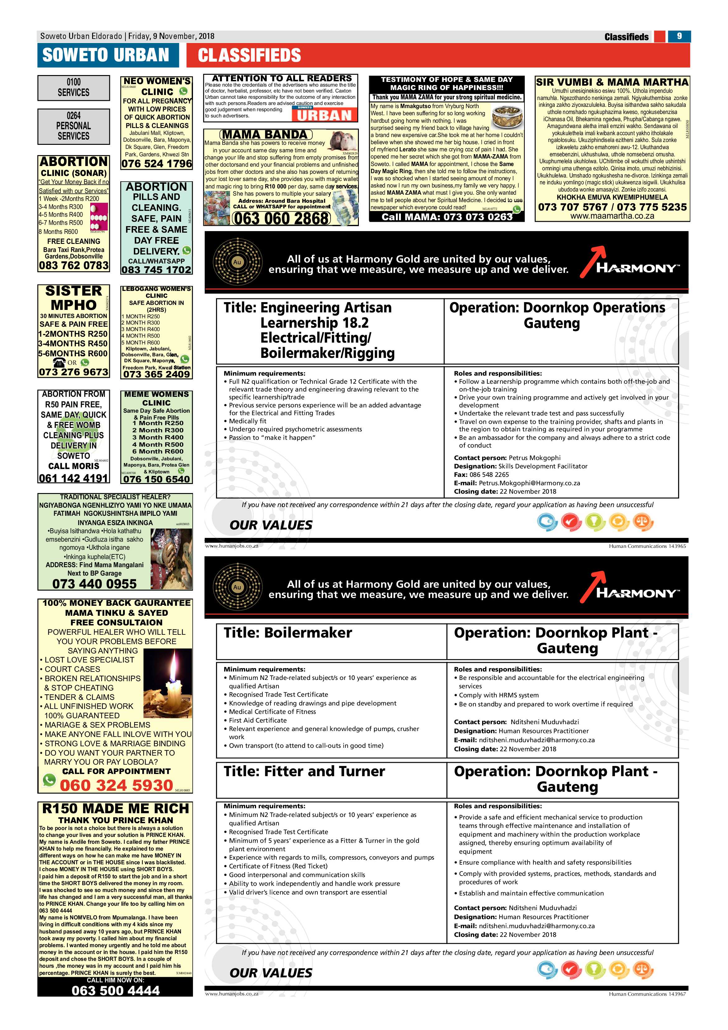 Eldorado Park – November 9, 2018 issue page 9