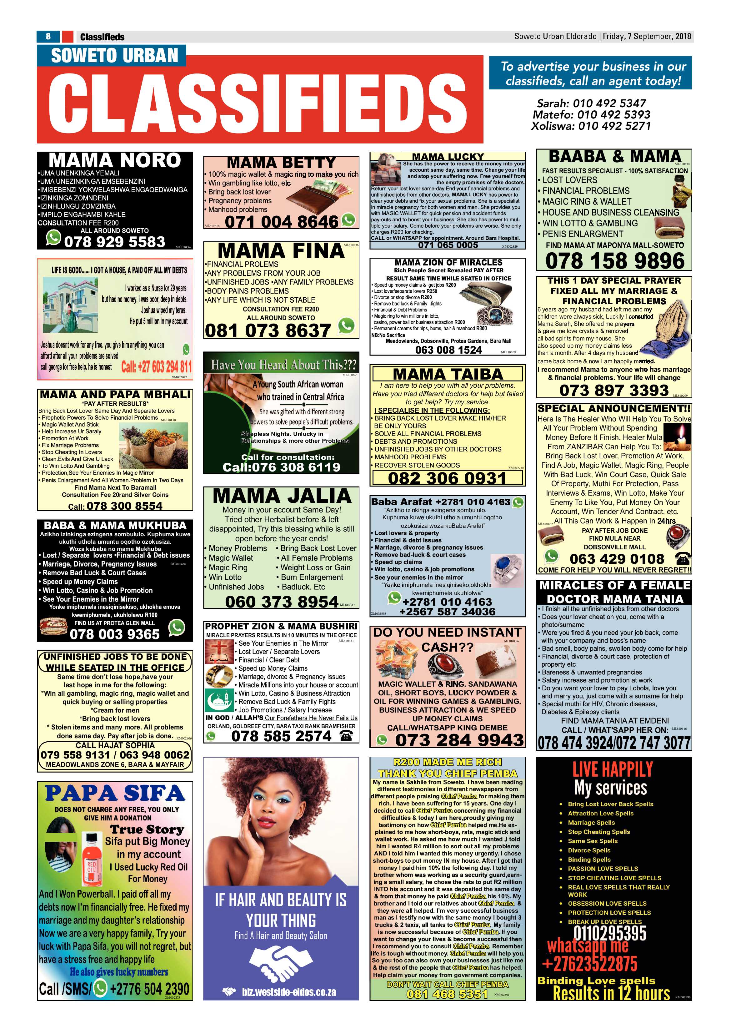Eldorado Park – September 7, 2018 issue page 8