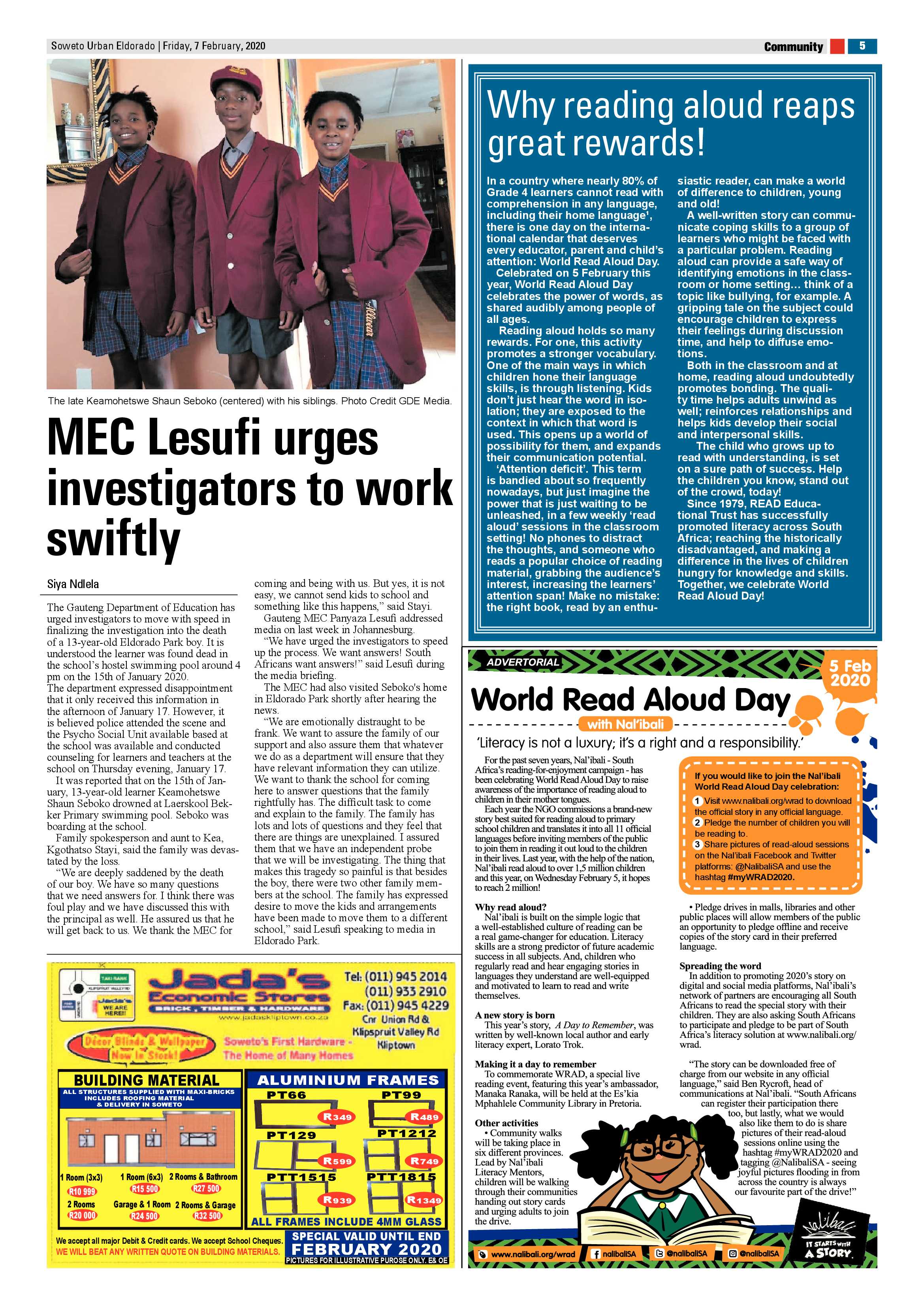 Eldos Feb 7, 2020 page 5