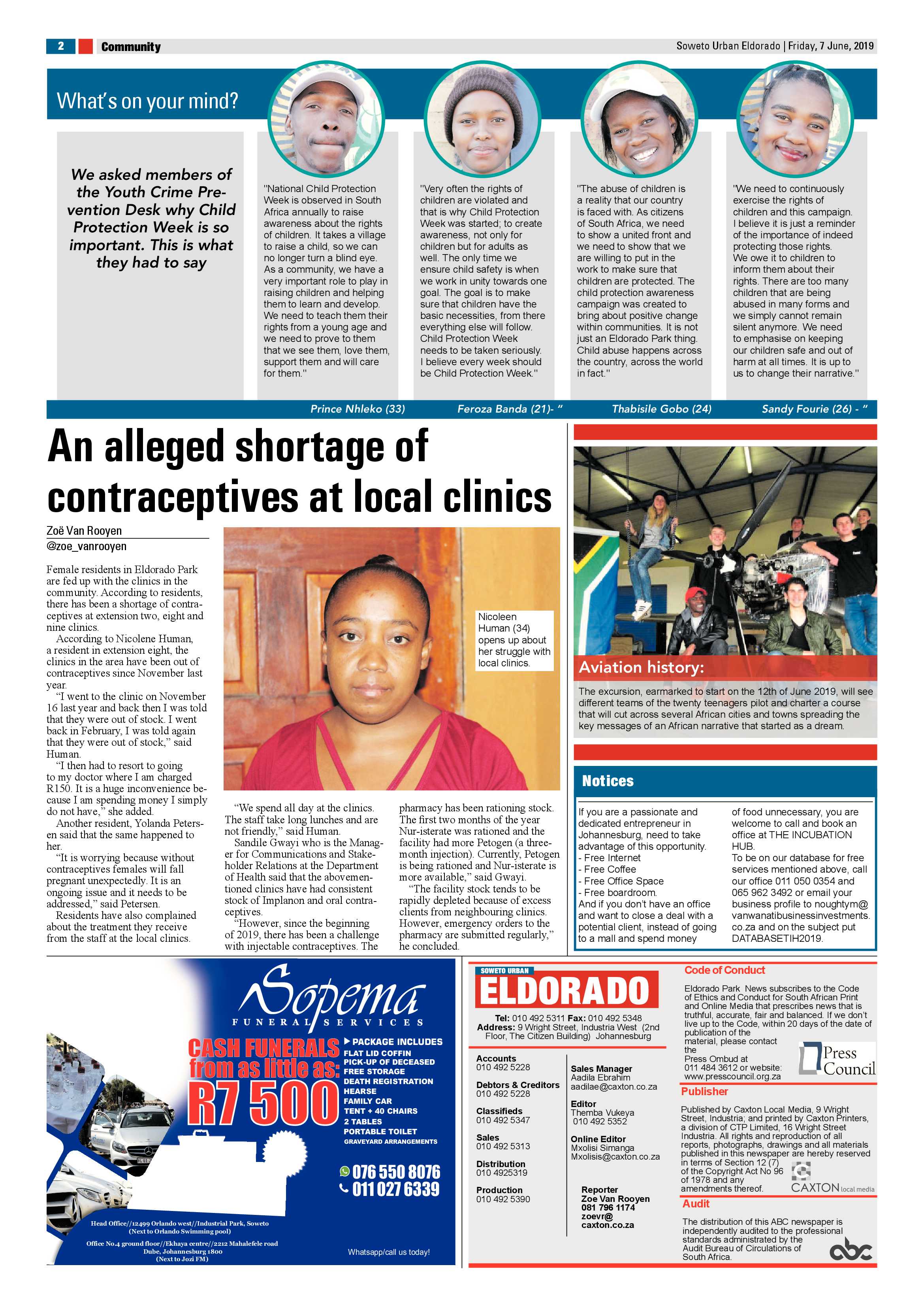 Eldorado News – June 07, 2019 page 2