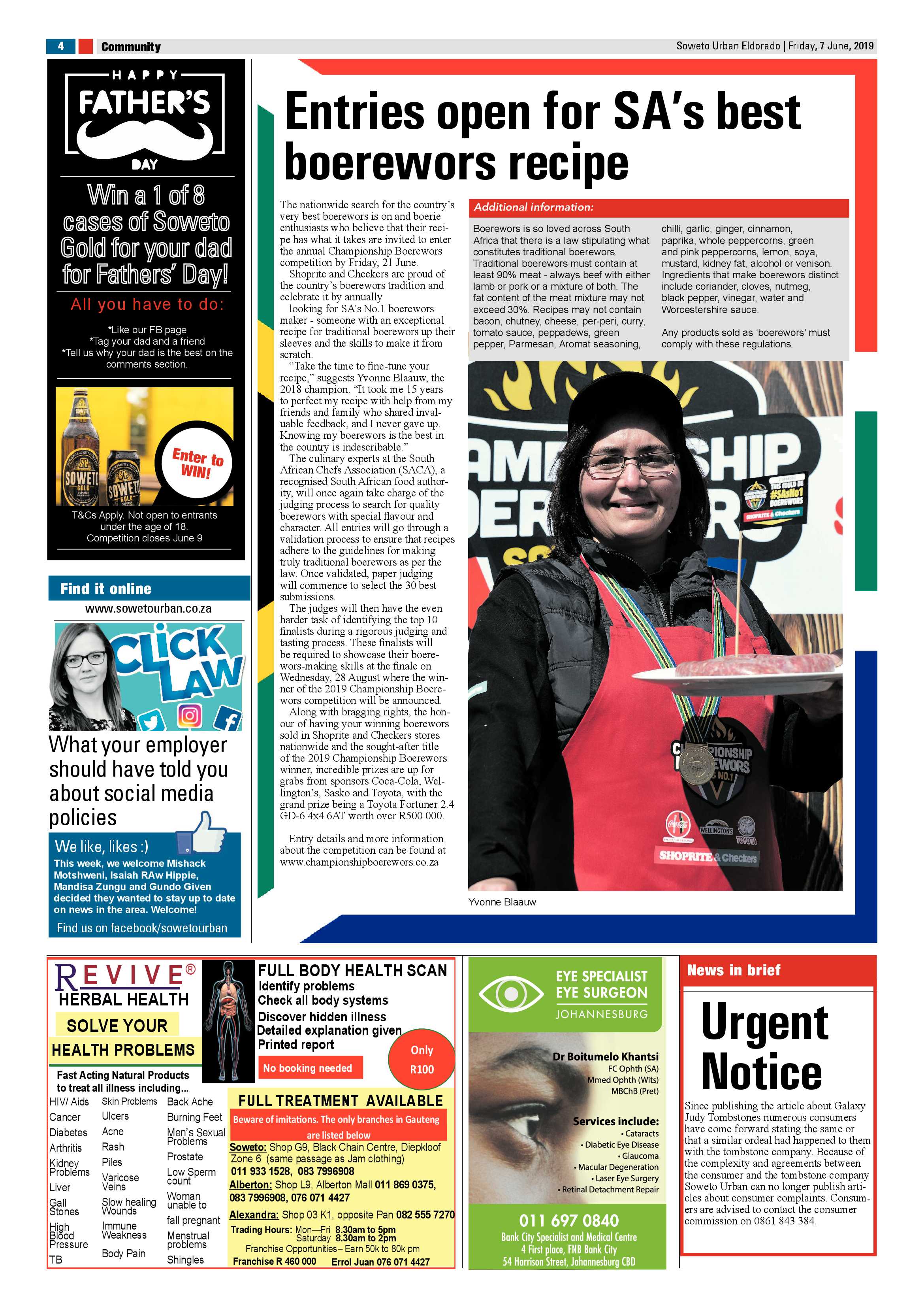 Eldorado News – June 07, 2019 page 4