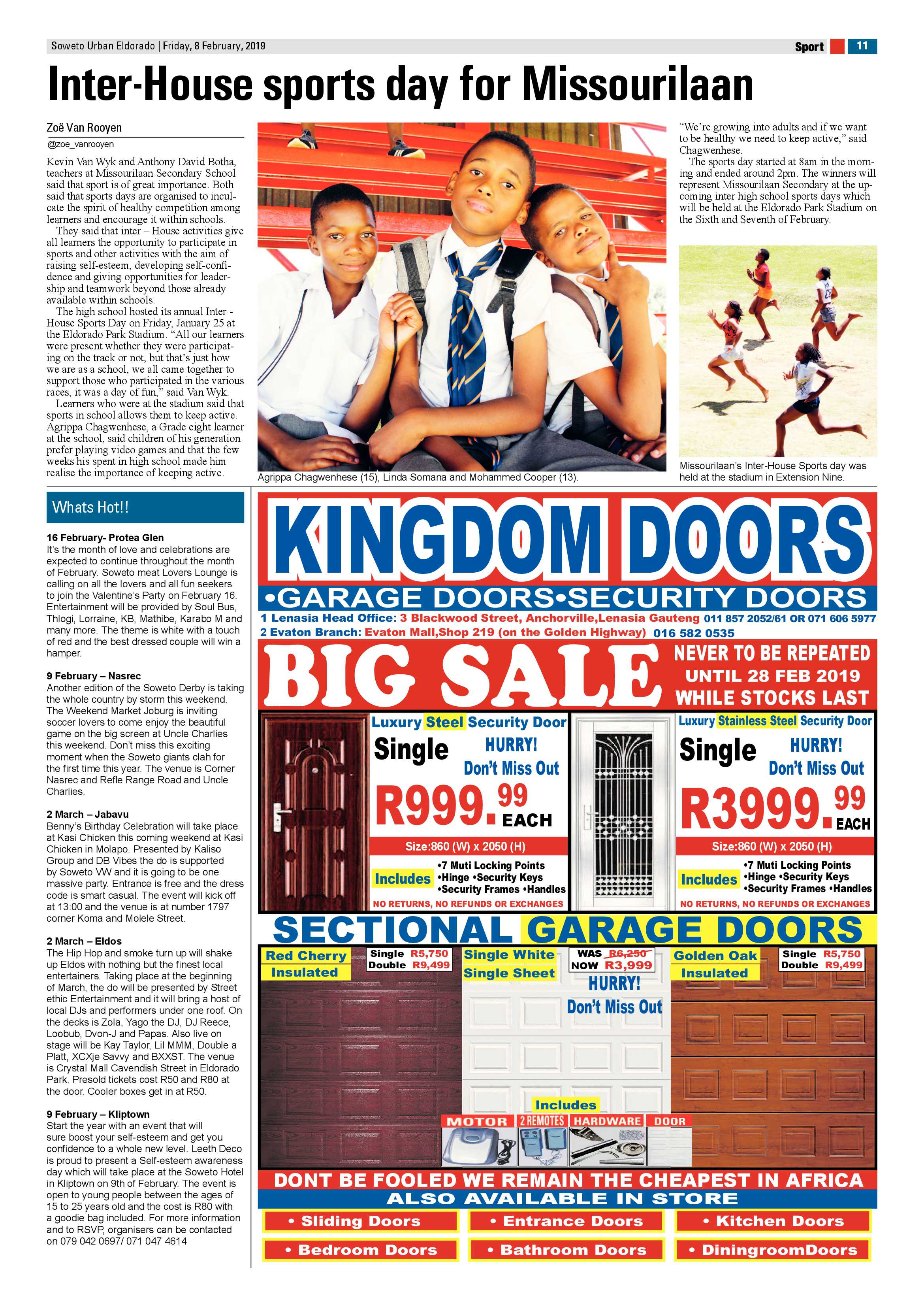 Eldos News – February 8, 2019 page 11