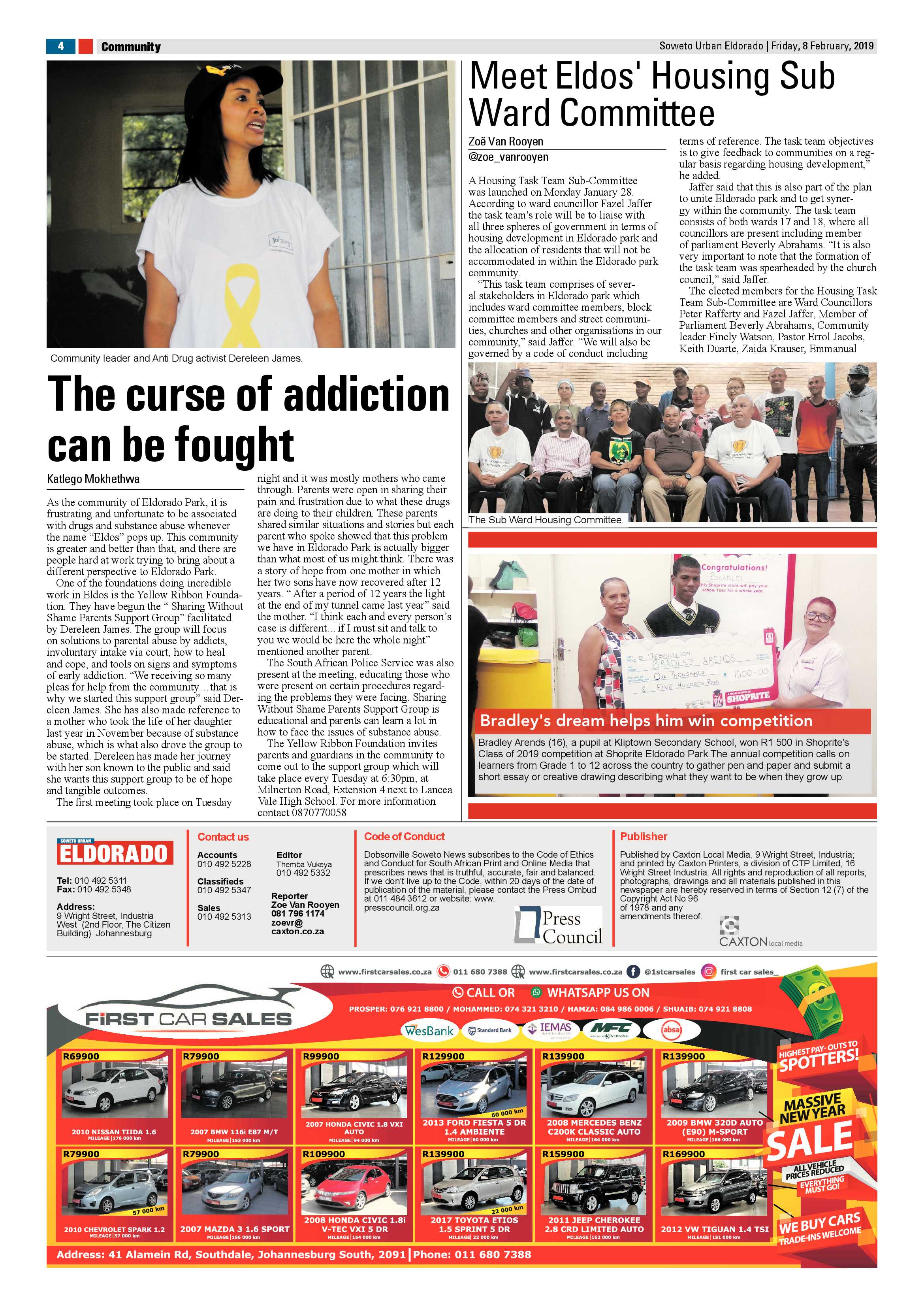 Eldos News – February 8, 2019 page 4