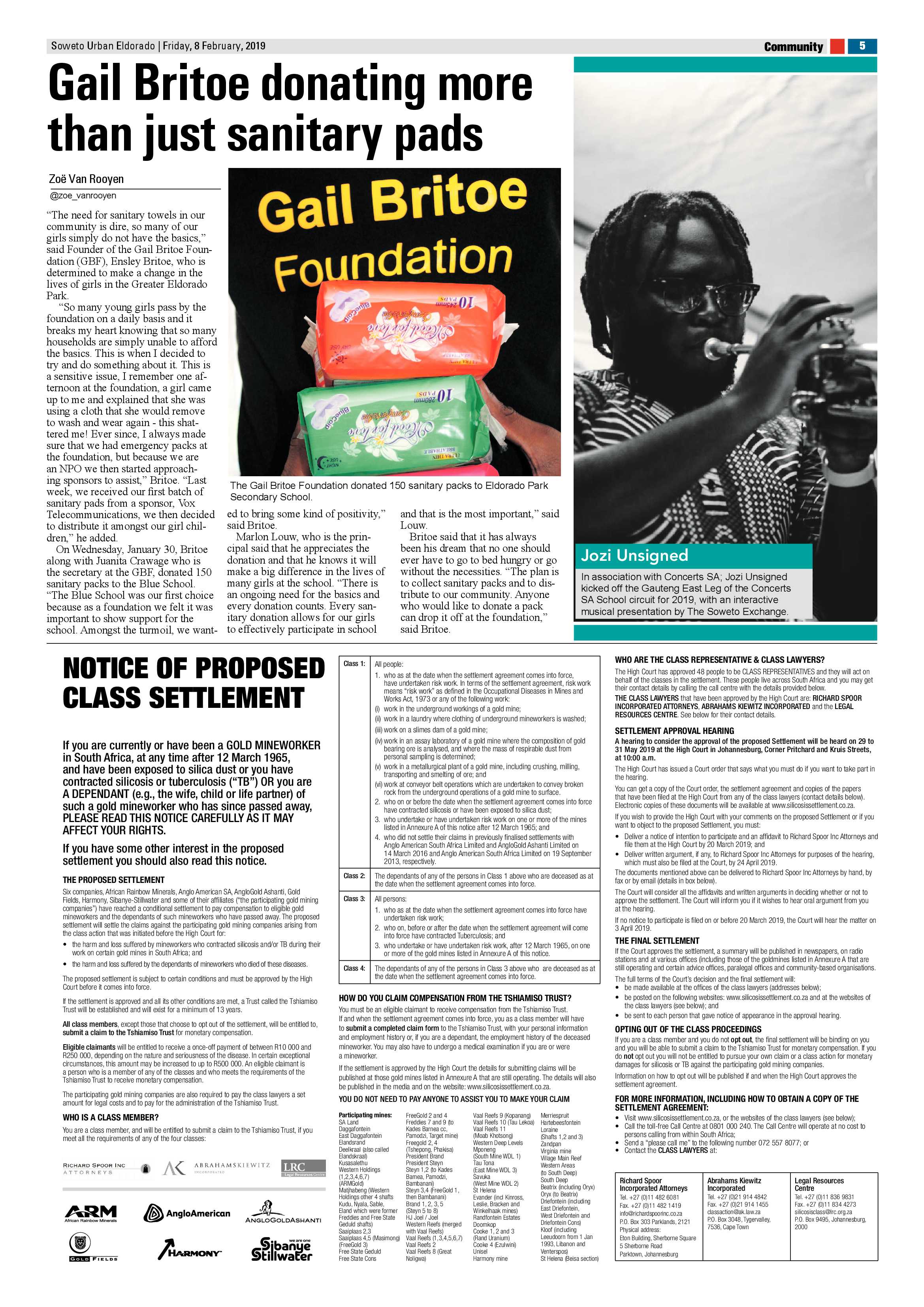 Eldos News – February 8, 2019 page 5