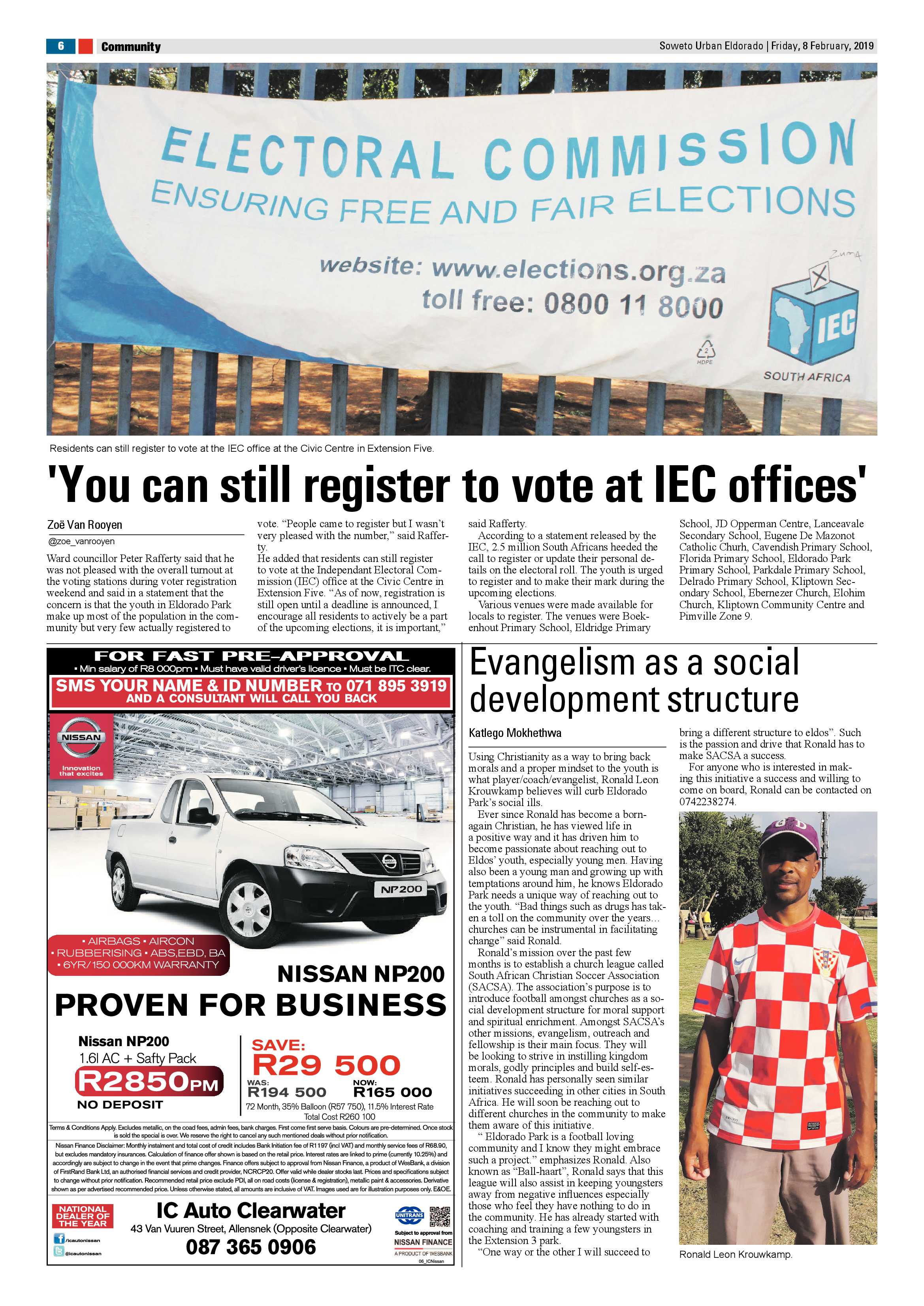 Eldos News – February 8, 2019 page 6