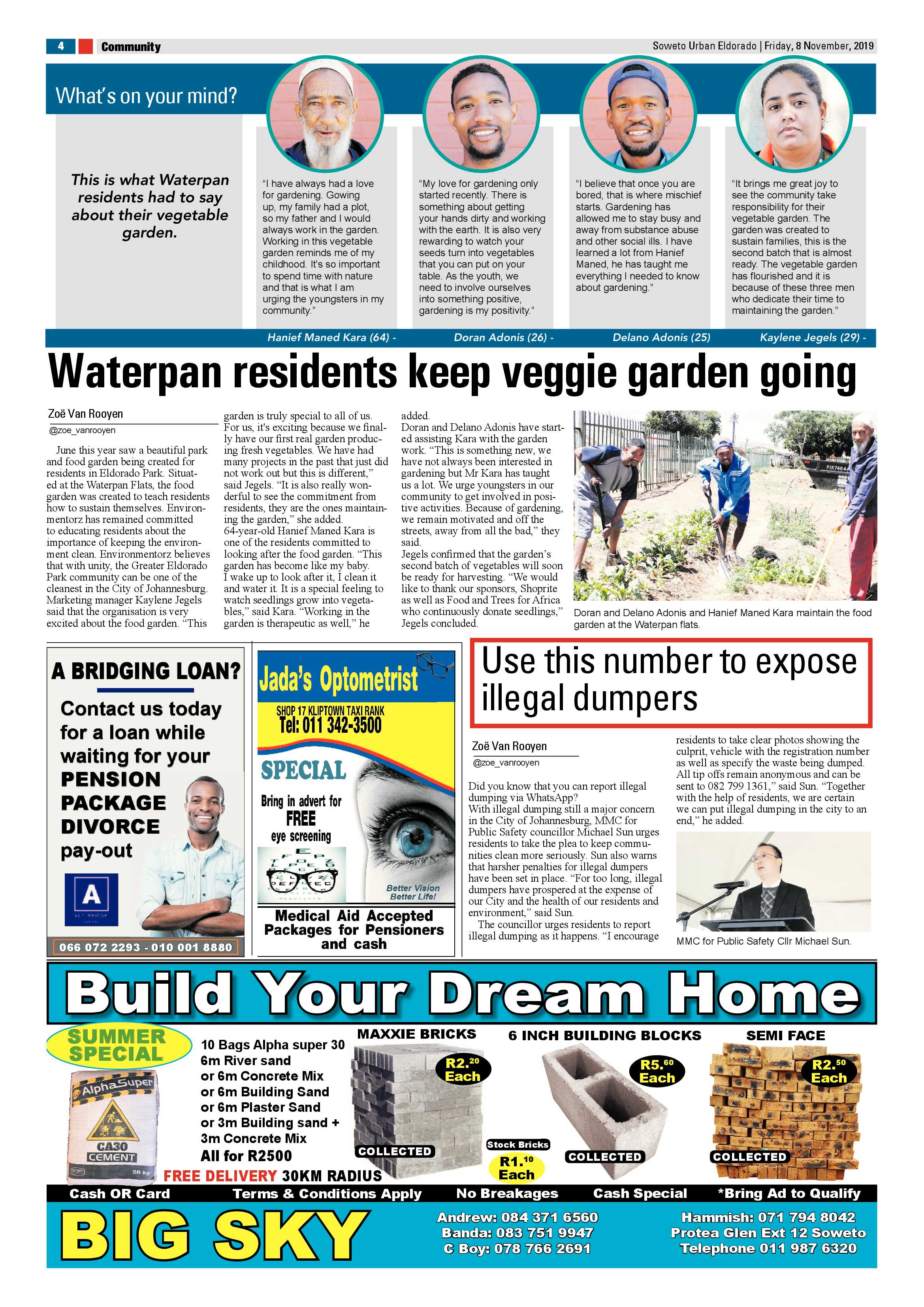 Eldorado News – November 08, 2019 page 4