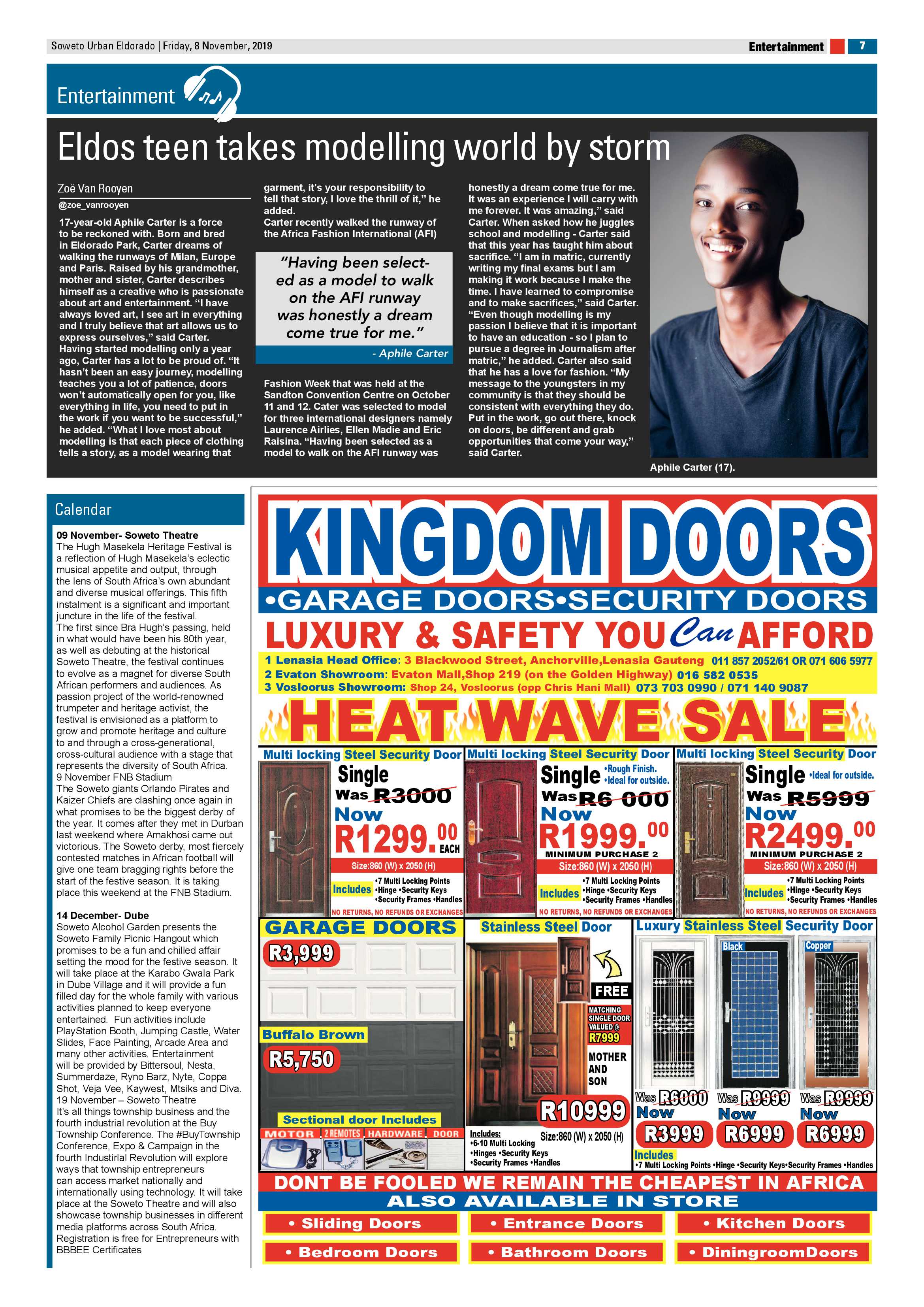 Eldorado News – November 08, 2019 page 7