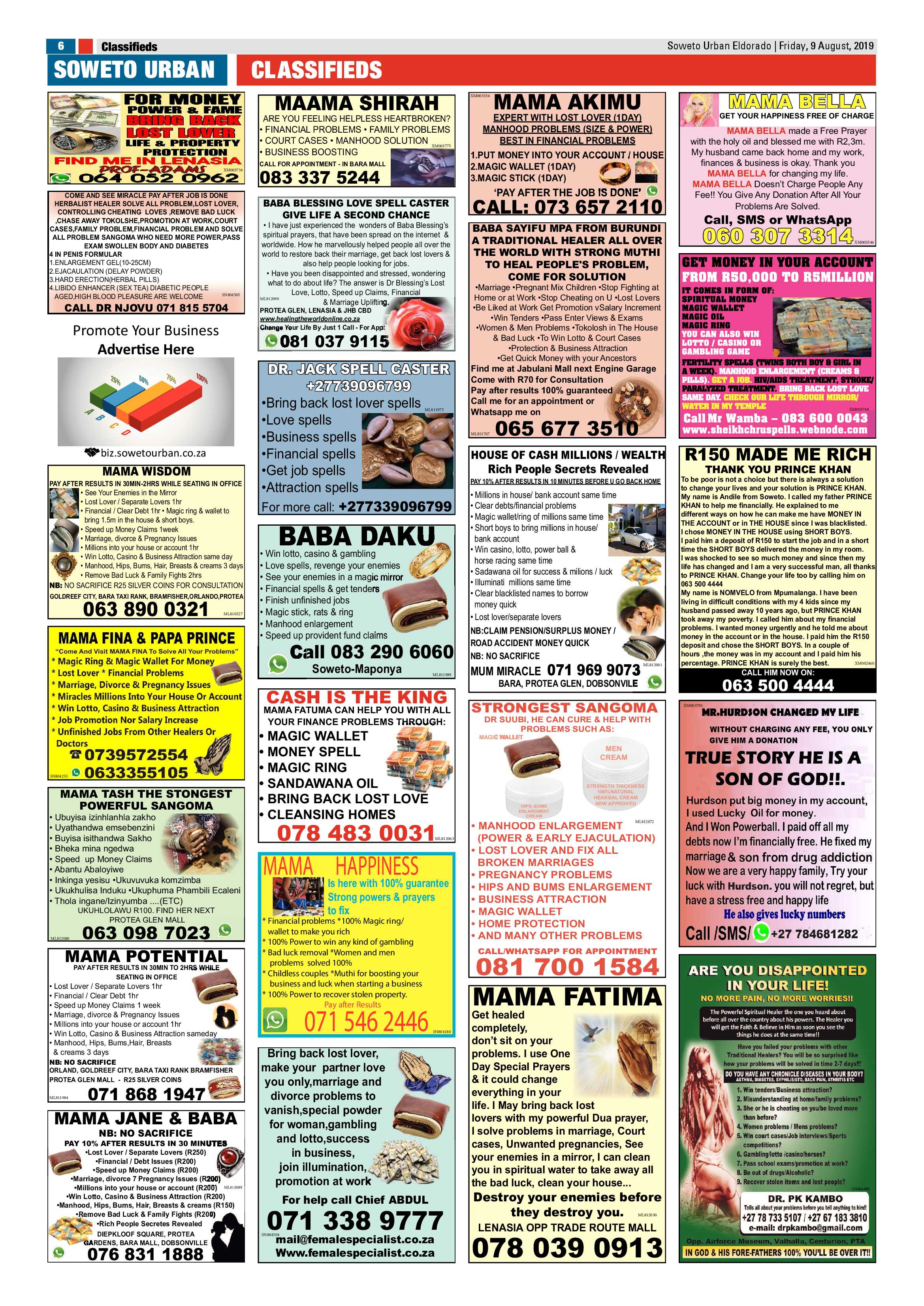 Eldorado News – August 9, 2019 page 6