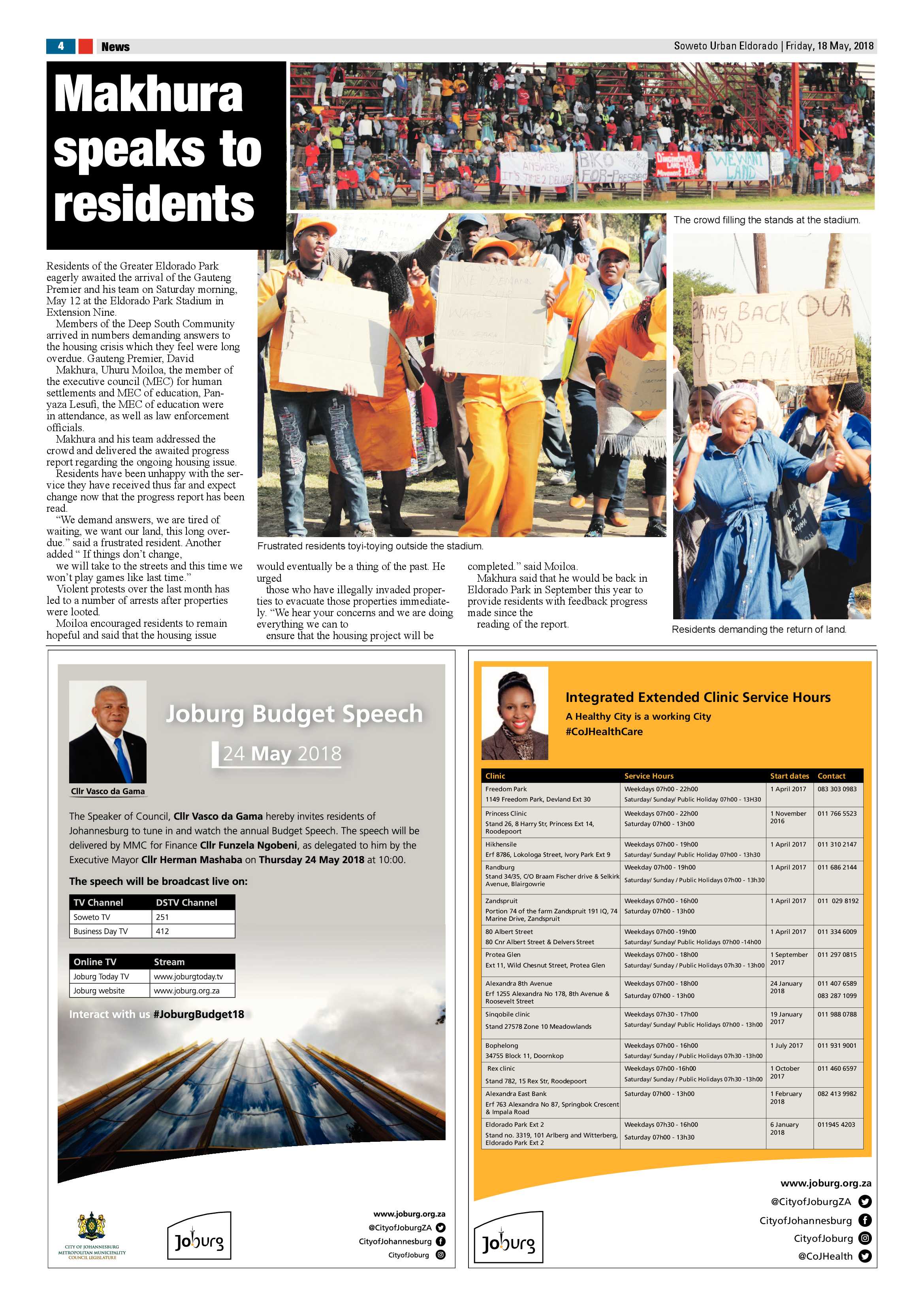 Eldorado Park – May 18, 2018 issue page 4