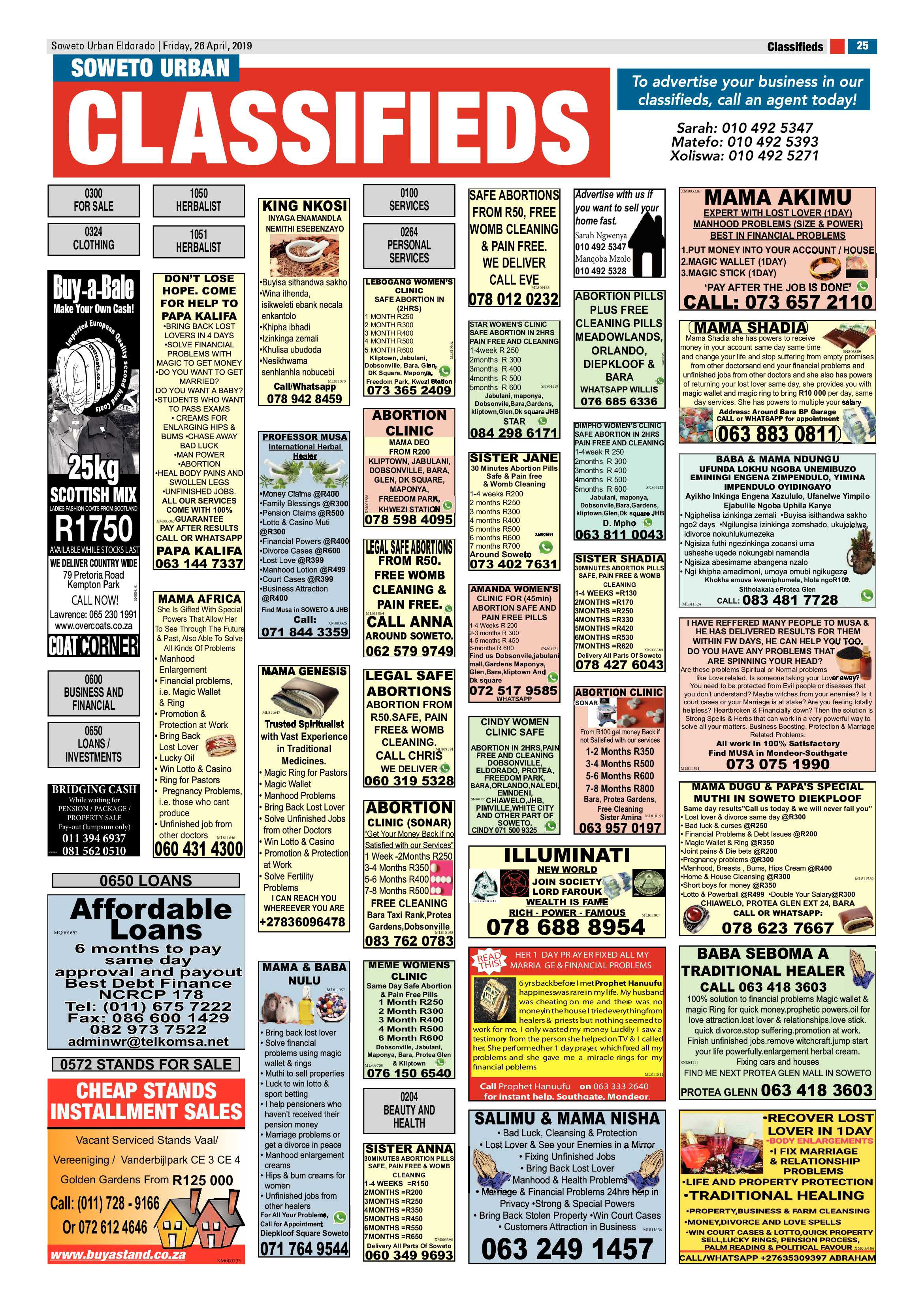 Eldorado Park News – April 26, 2019 page 25