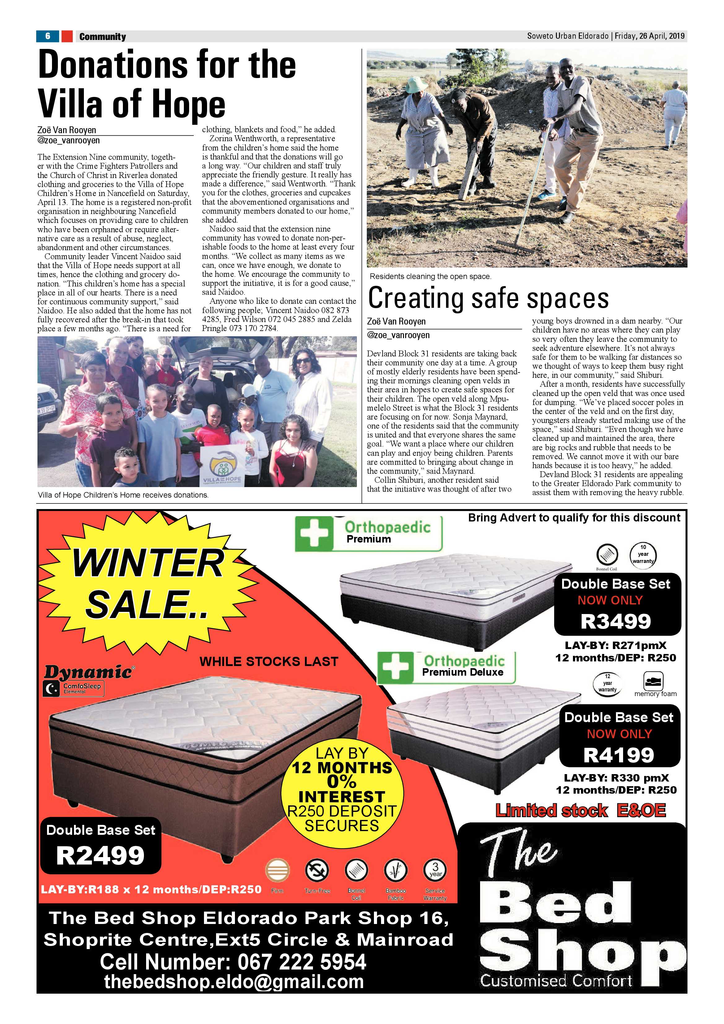 Eldorado Park News – April 26, 2019 page 6