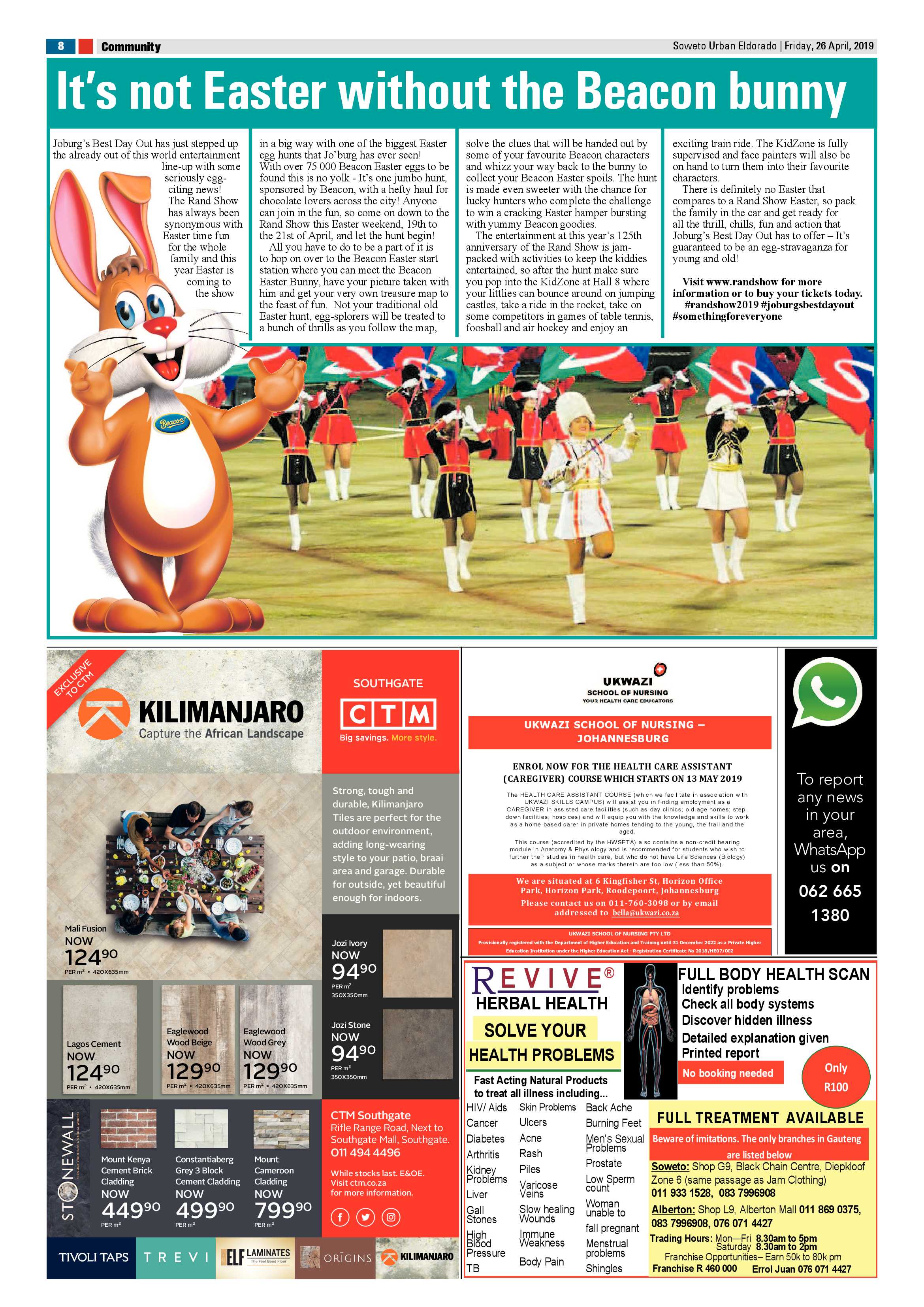 Eldorado Park News – April 26, 2019 page 8