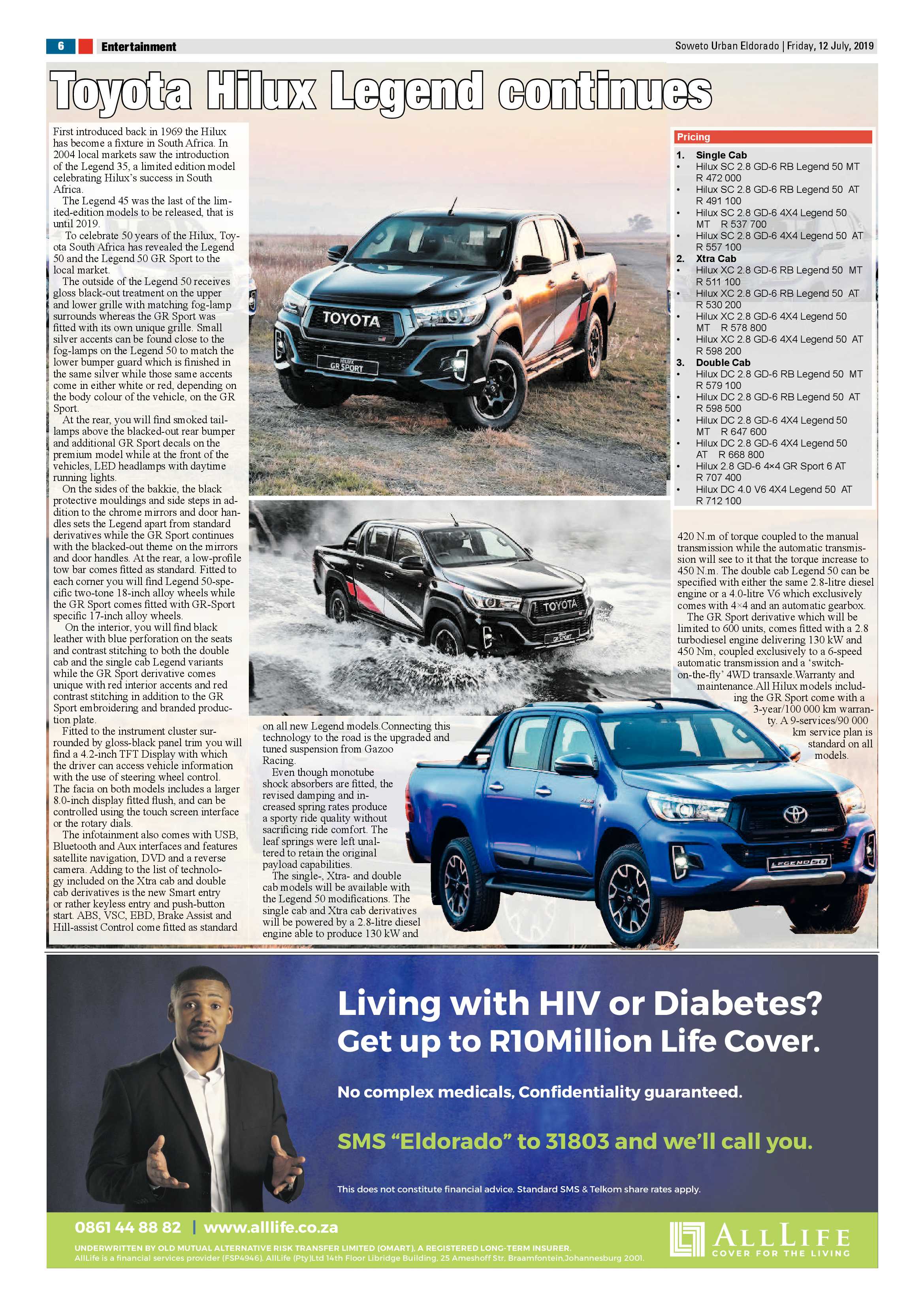 Eldorado News – July 12, 2019 page 6