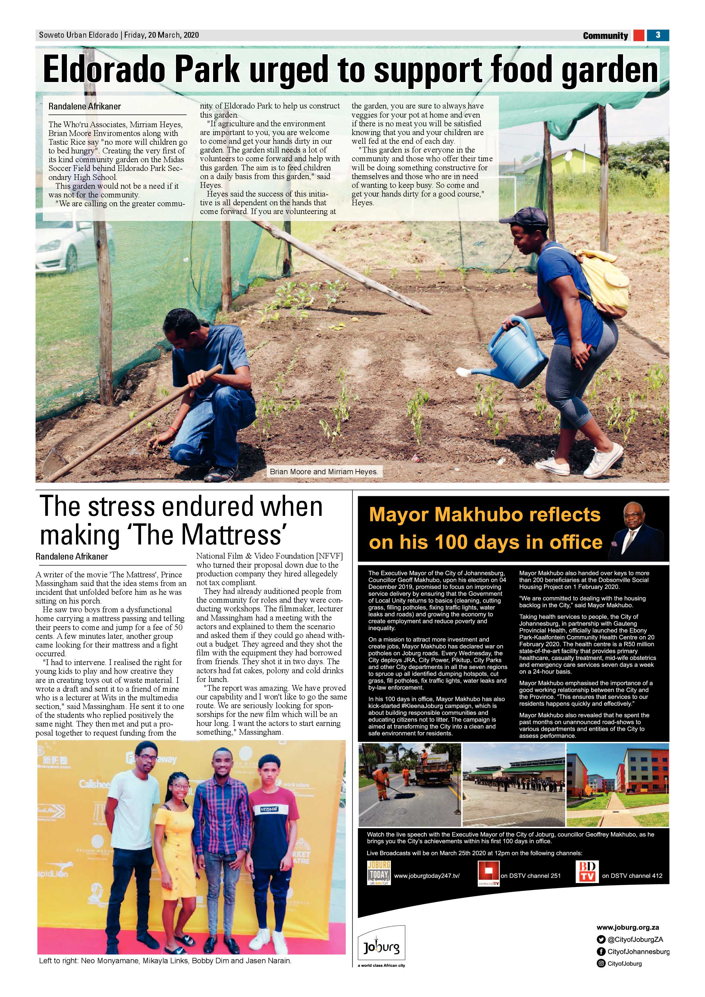 Eldos March 20, 2020 page 3