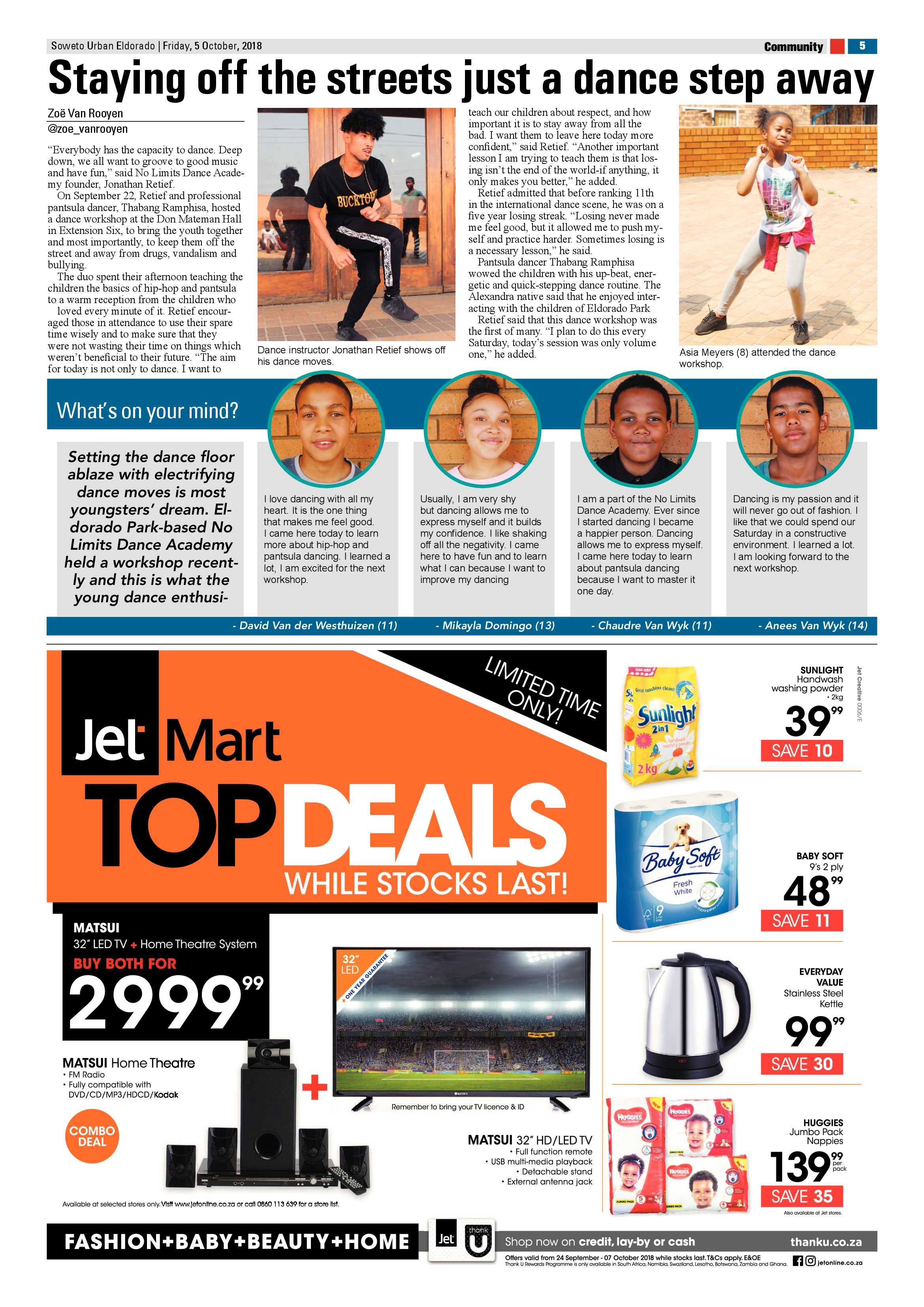Eldorado Park – October 5, 2018 issue page 5