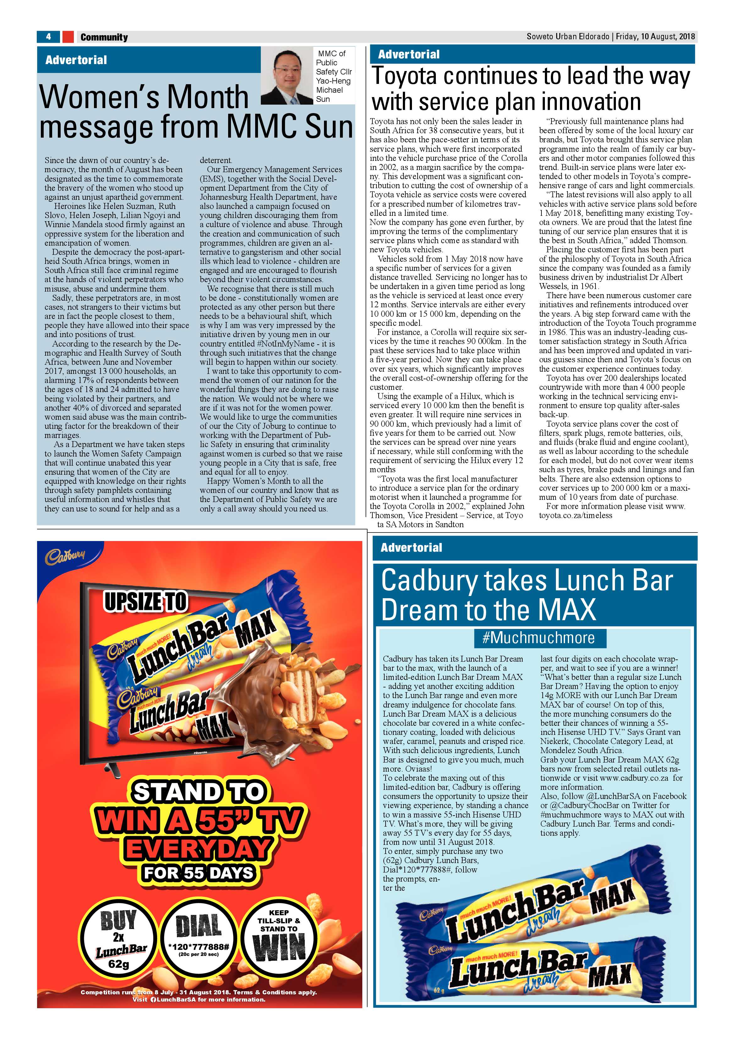 Eldorado Park – August 10, 2018 issue page 4