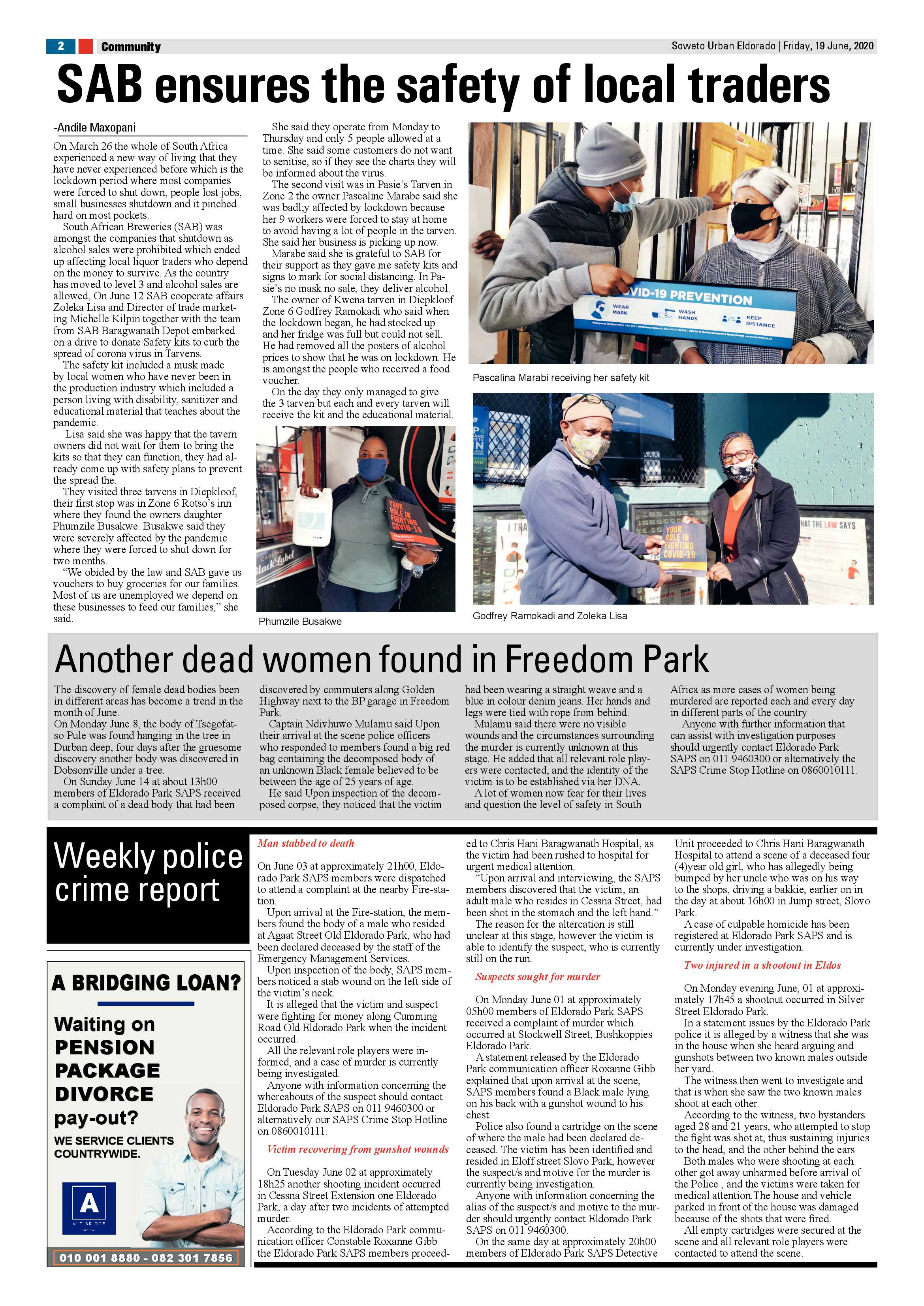 Eldos June 19, 2020 page 2