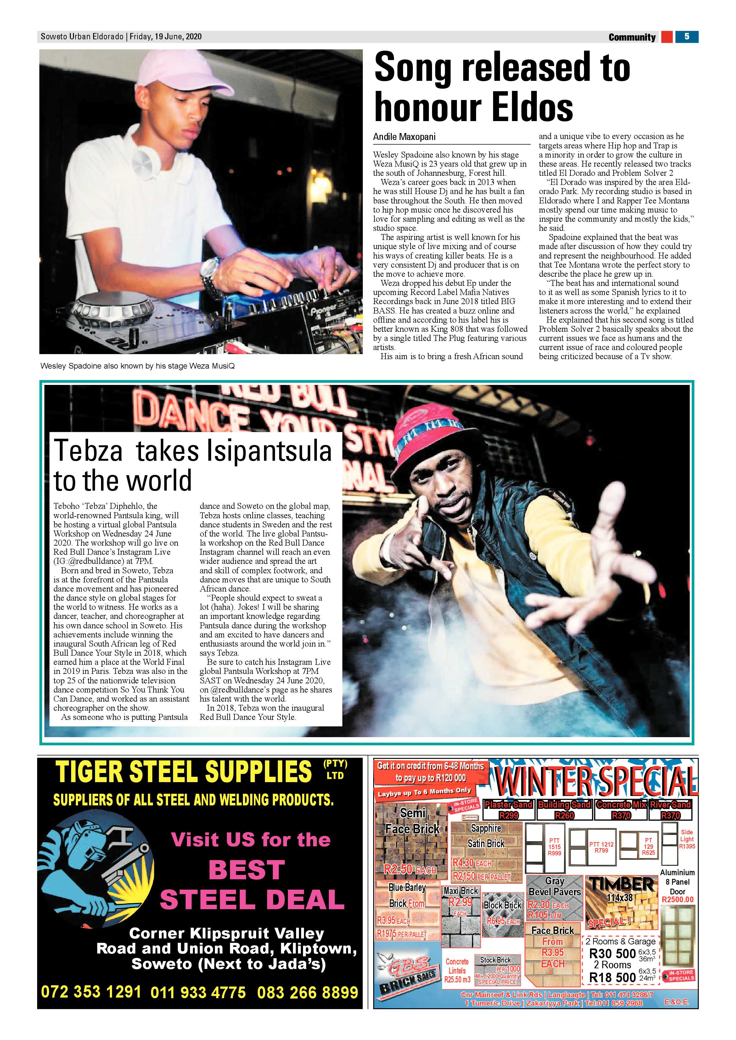 Eldos June 19, 2020 page 5