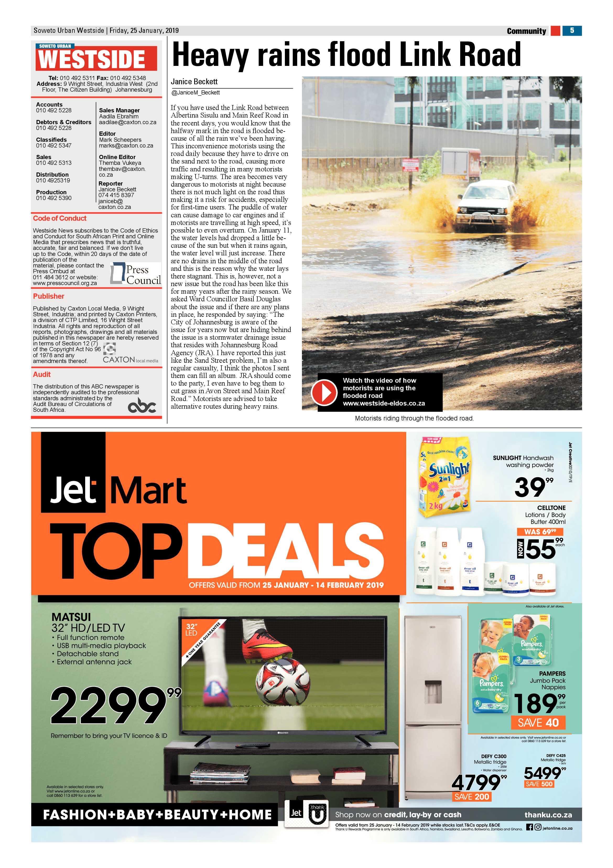 Jan 25 – Westside News page 5