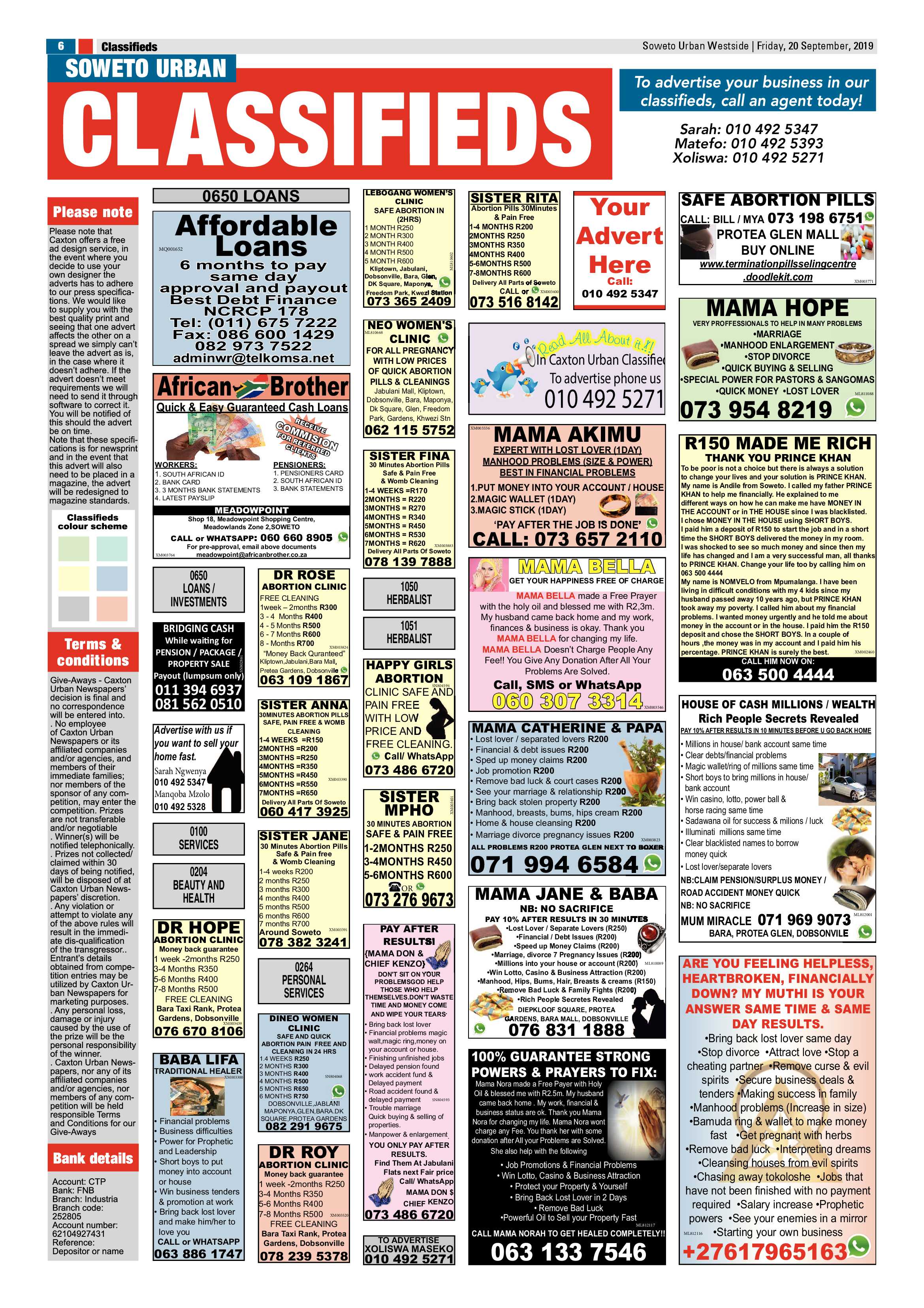 Westside News – September 20, 2019 page 6