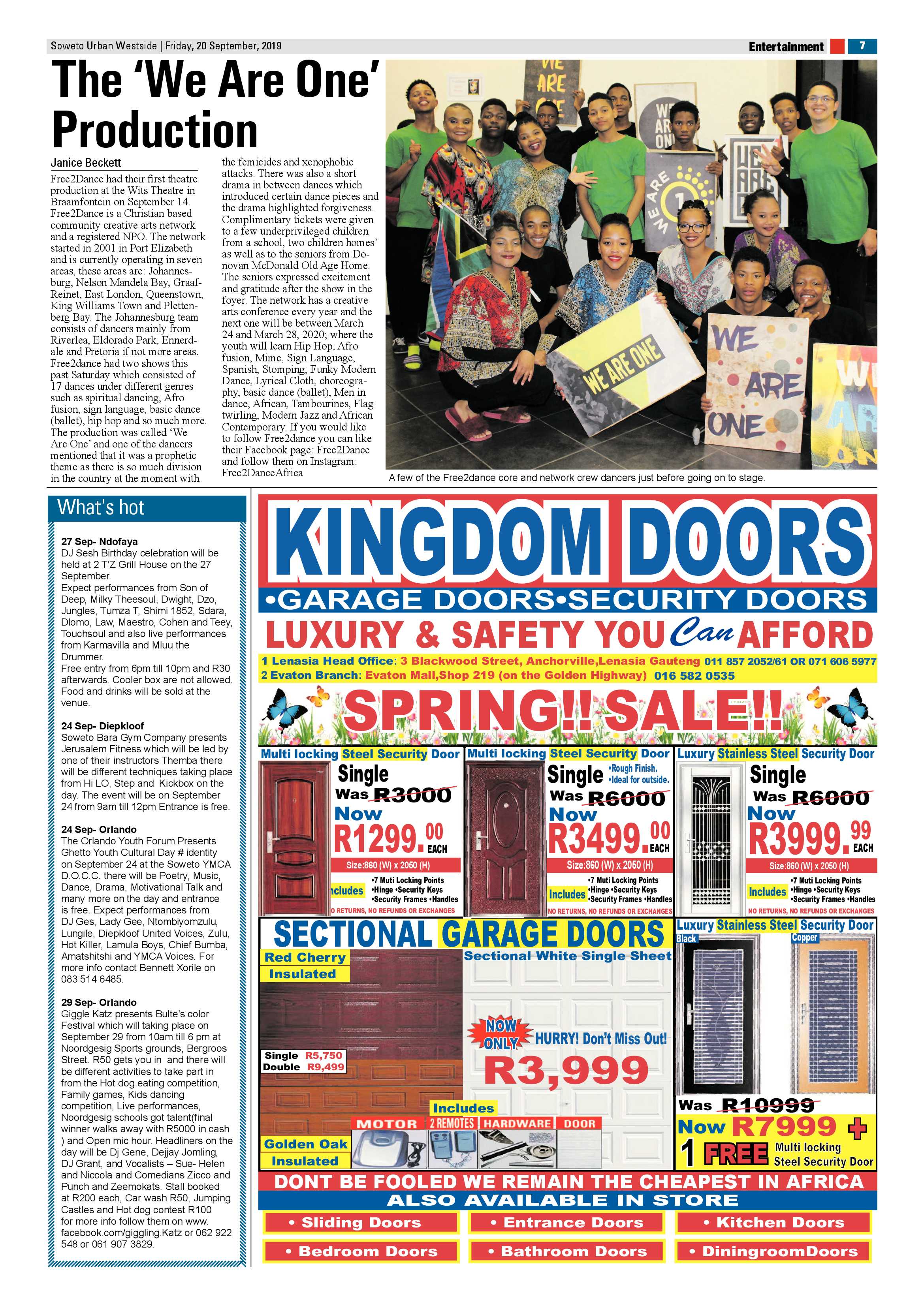 Westside News – September 20, 2019 page 7