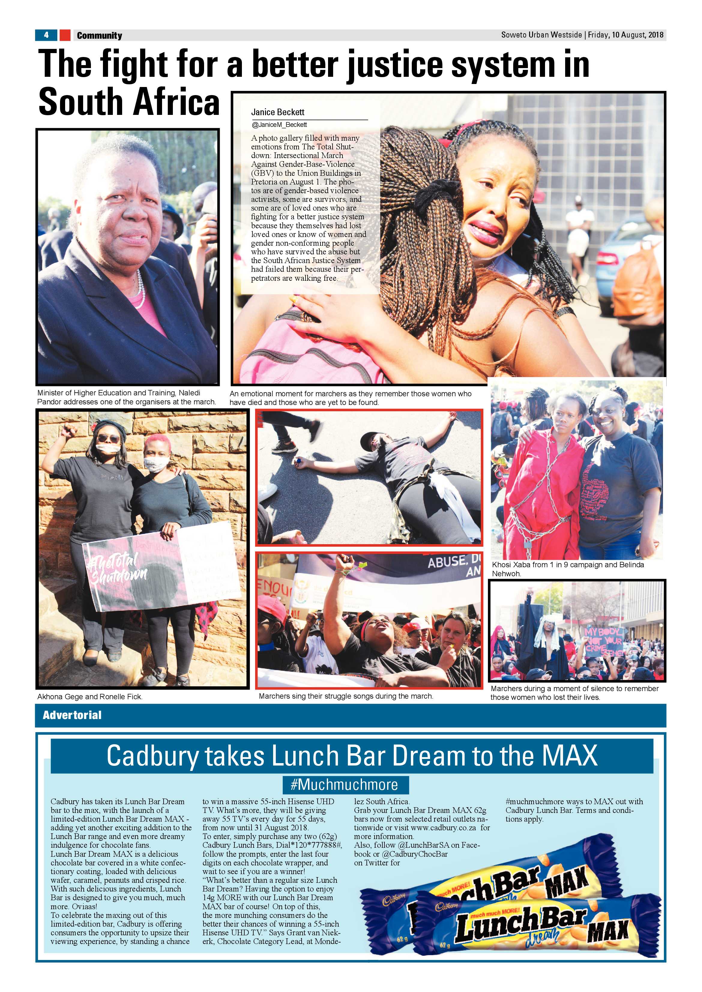 Westside – August 10, 2018 issue page 4