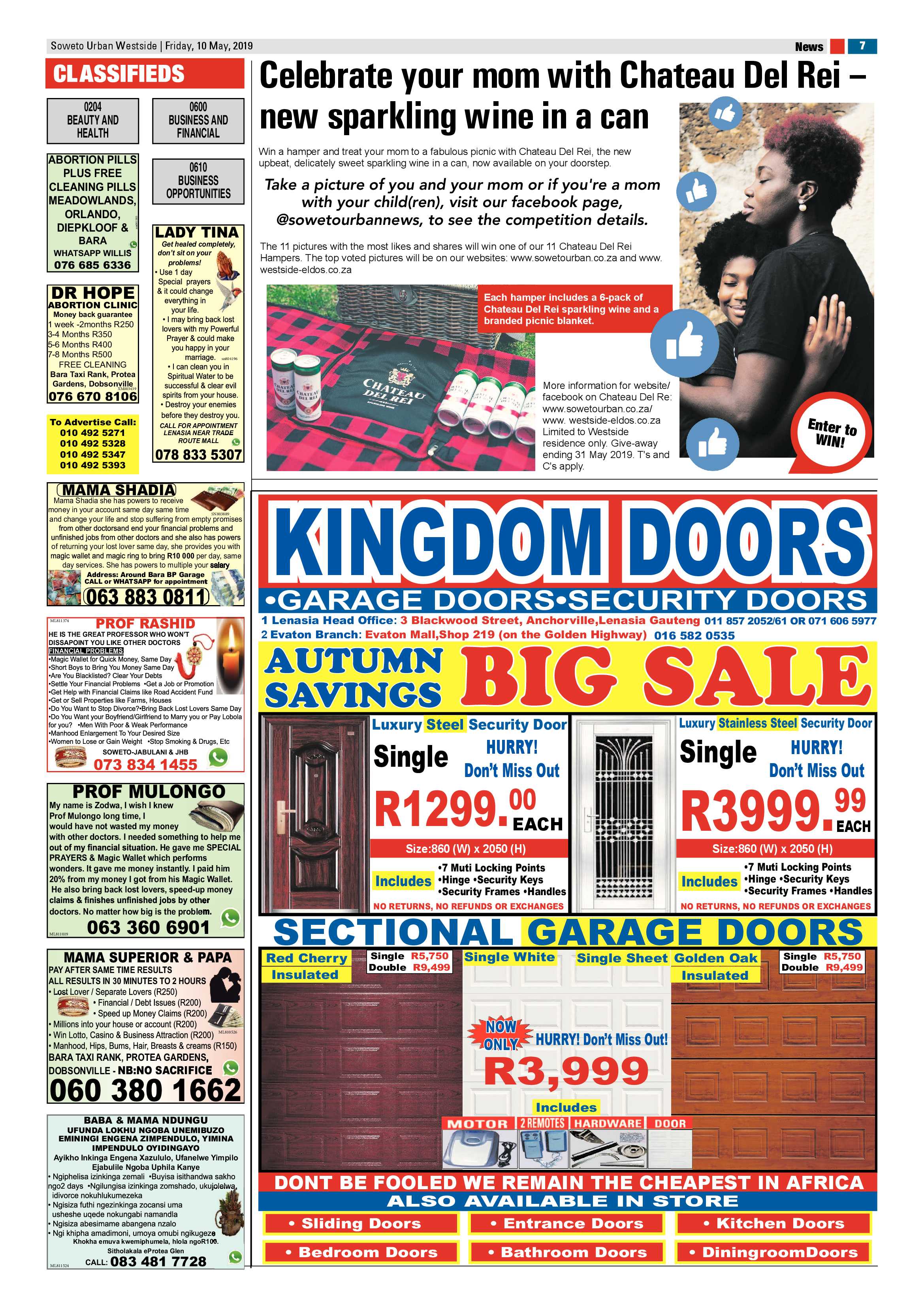 Westside News – May 10, 2019 page 7