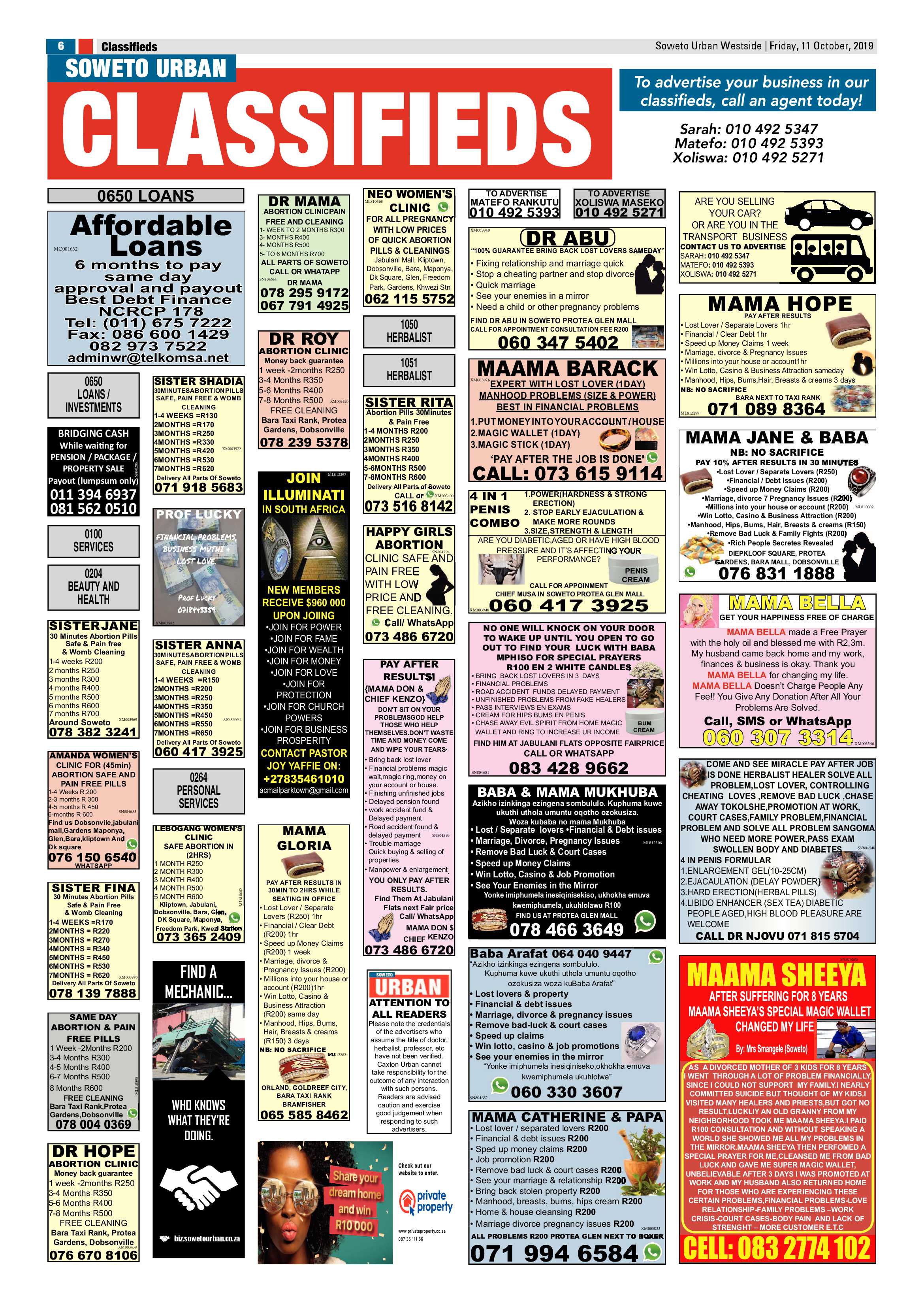 Westside News – October 11, 2019 page 6
