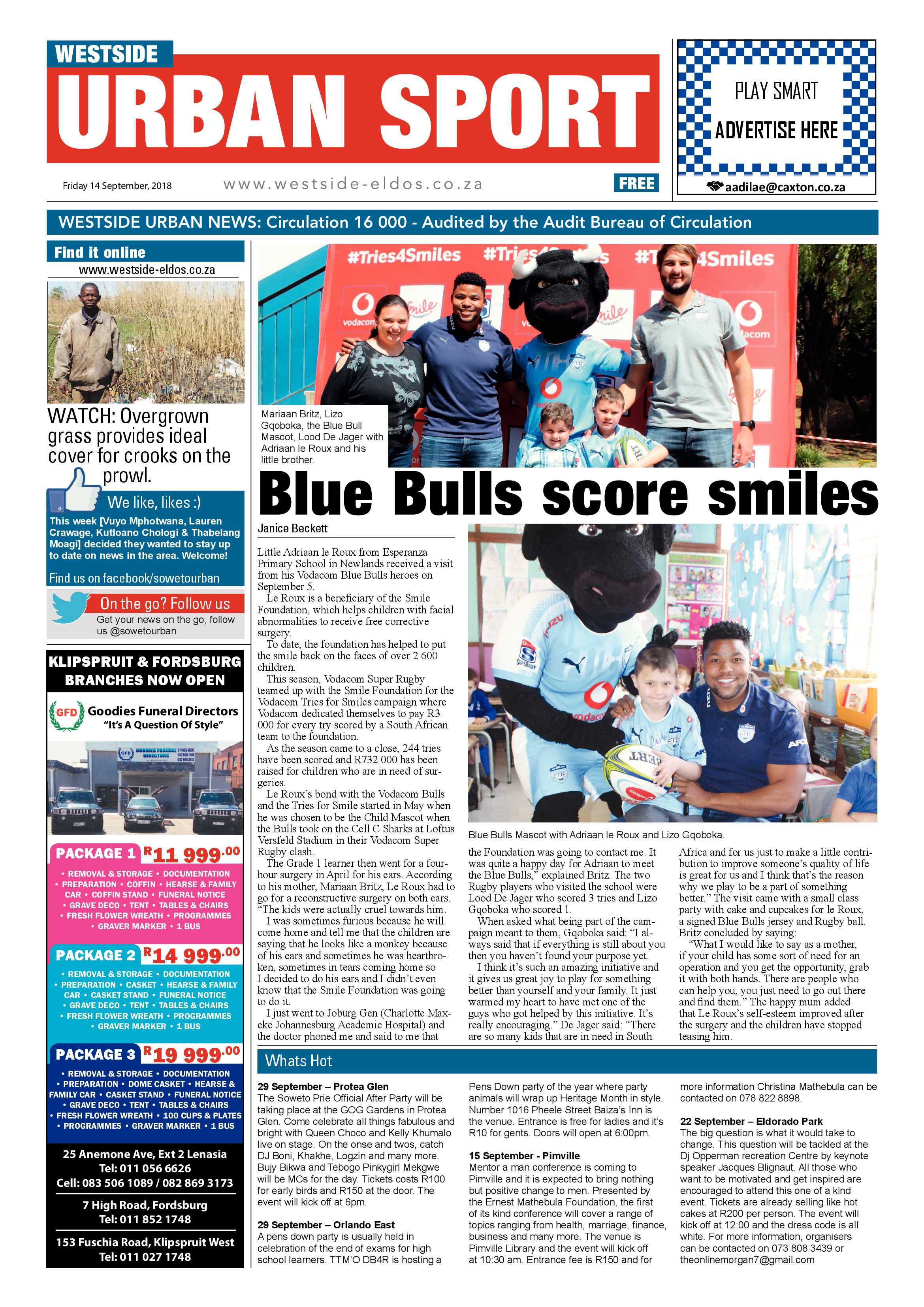 Westside – September 14, 2018 issue page 8