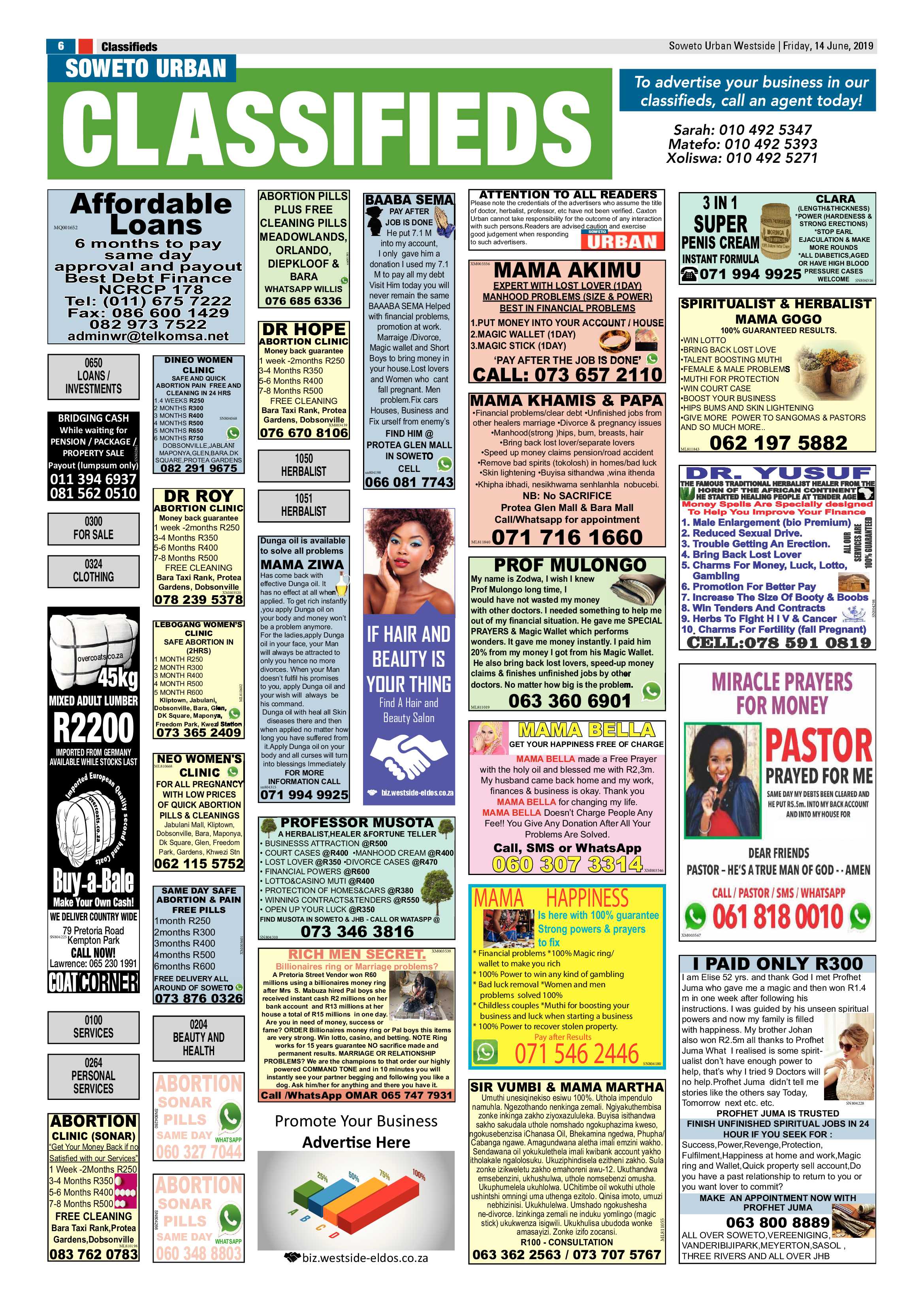 Westside News – June 14, 2019 page 6