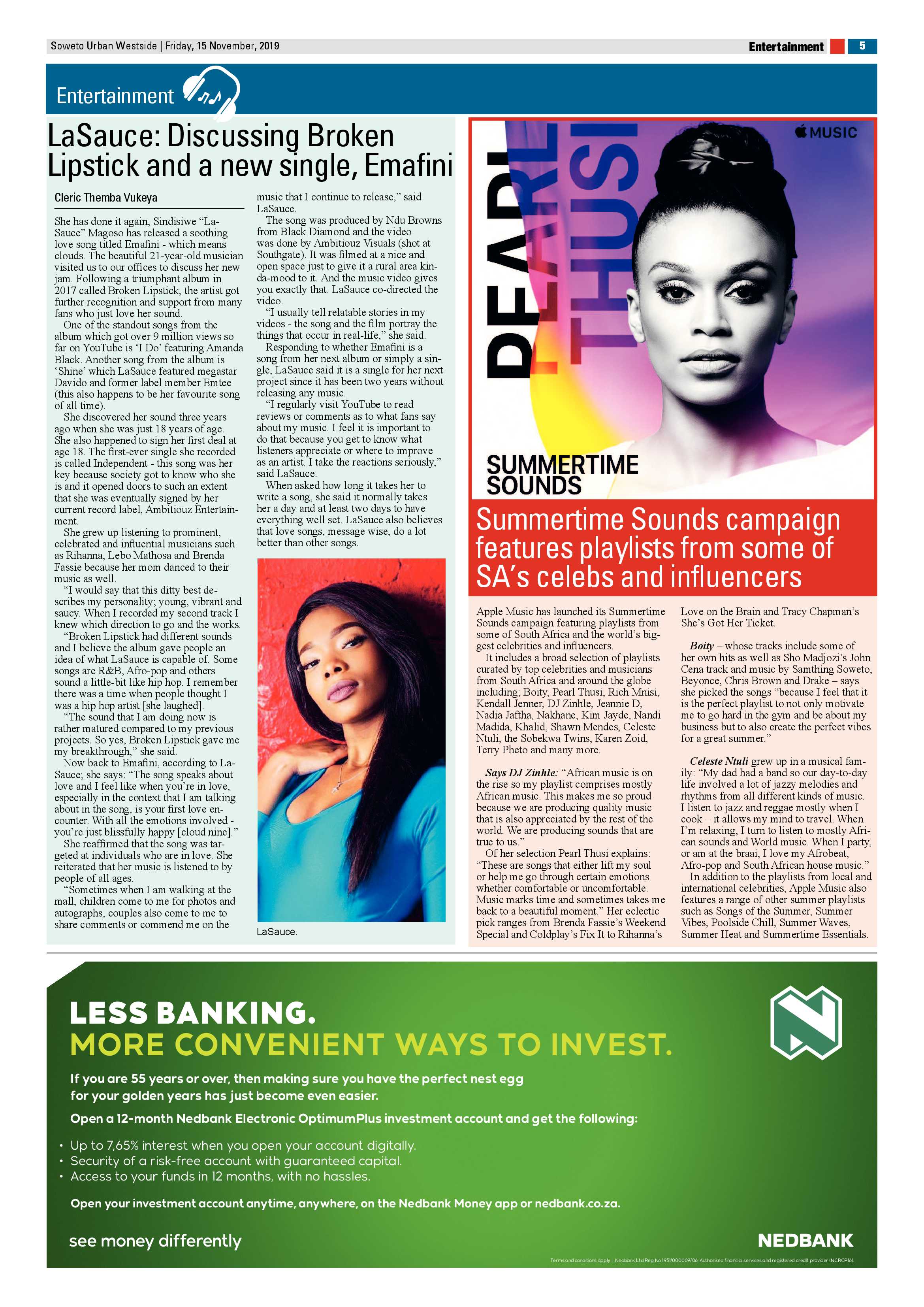 Westside News – November 15, 2019 page 5