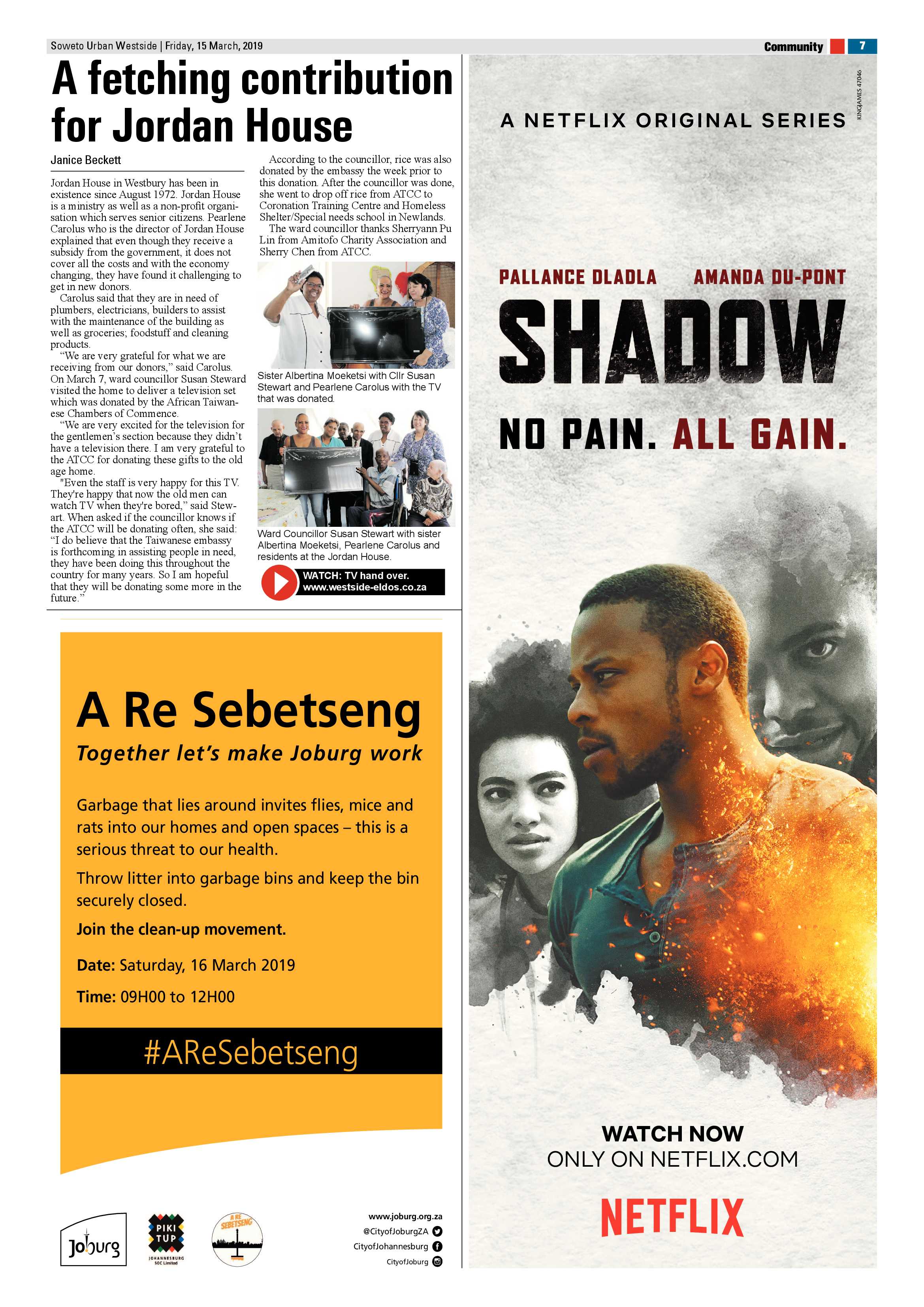 Westside News – March 16 , 2019 page 7