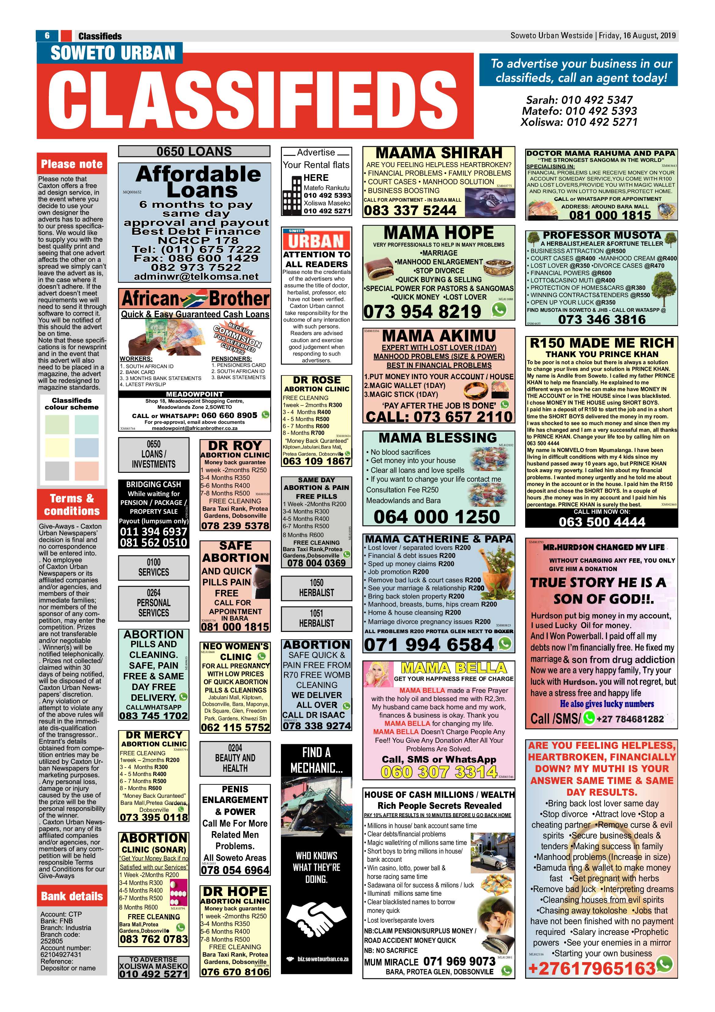 Westside News – August 16, 2019 page 6